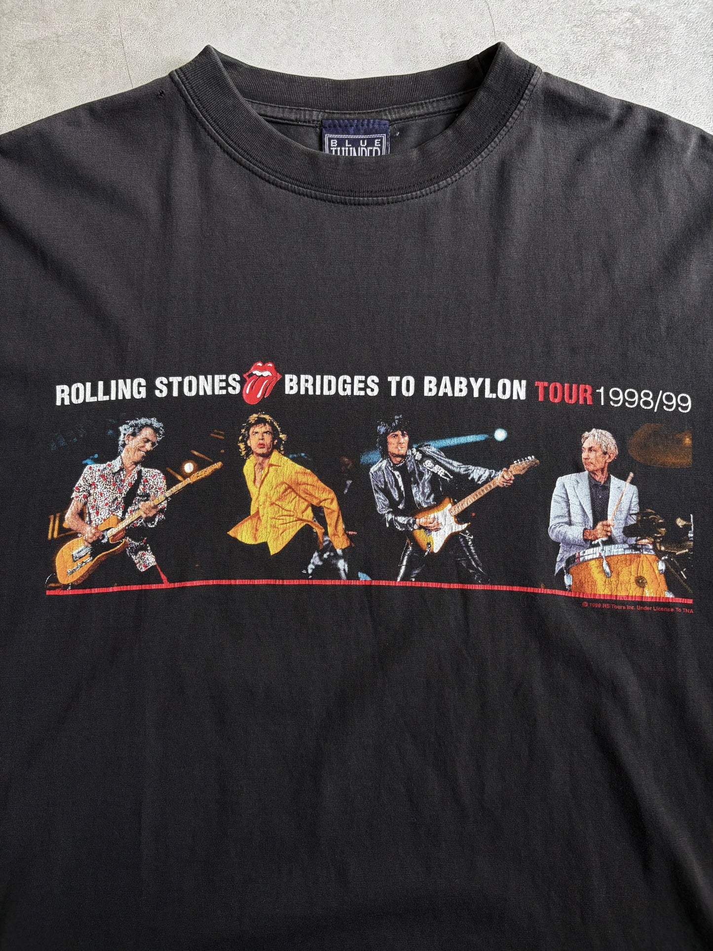 90's The Rolling Stones music t-shirt