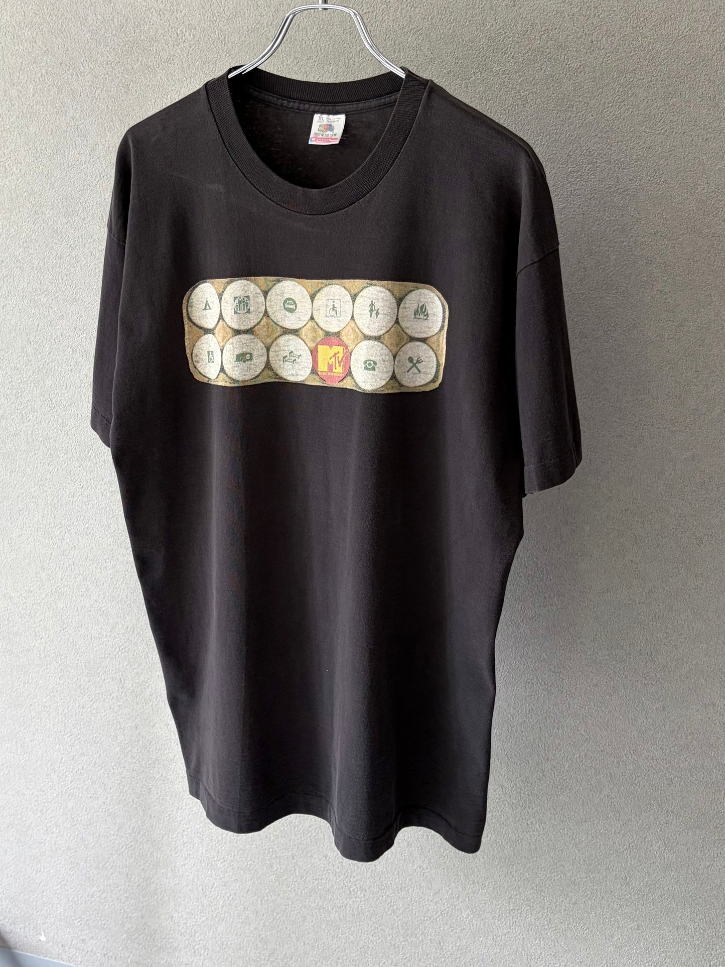 90's MTV official t-shirt "Made in USA"