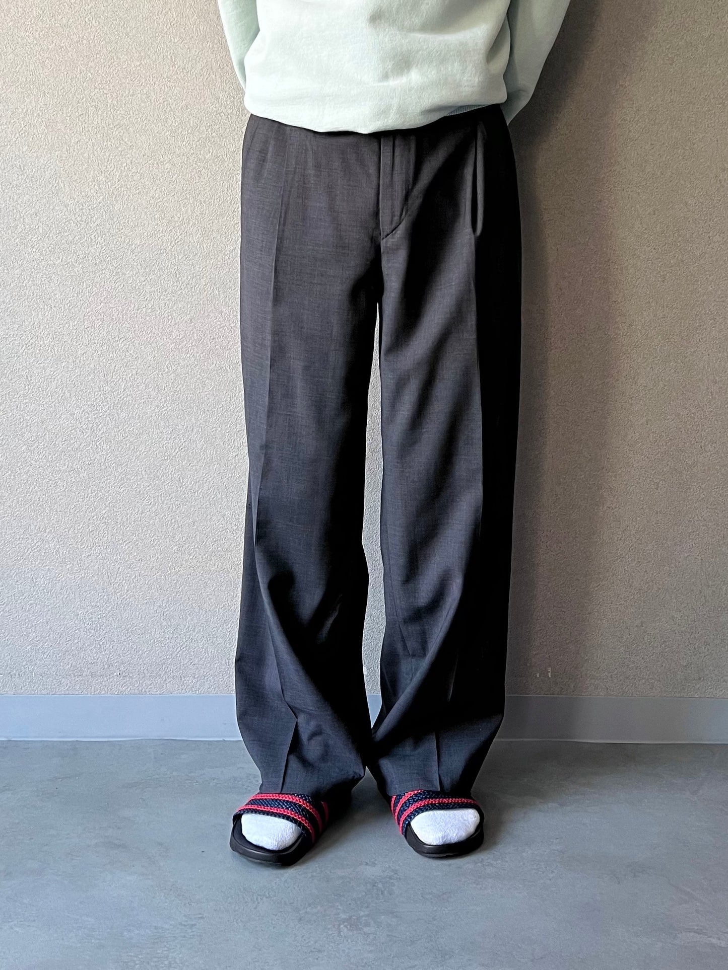 90's Zanella wool slacks "Made in ITALY"