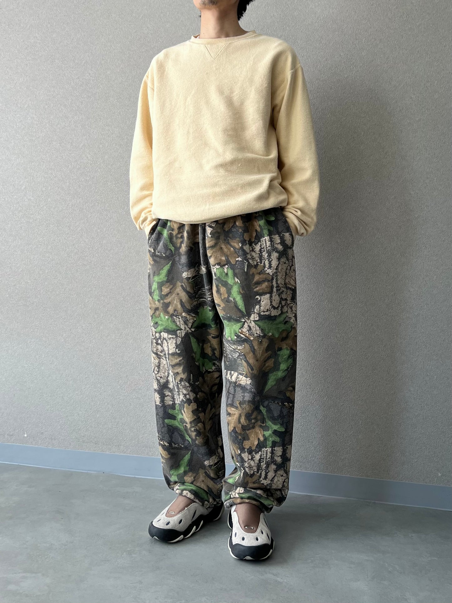 90's LANDS'END kanoko sweater "Made in USA"