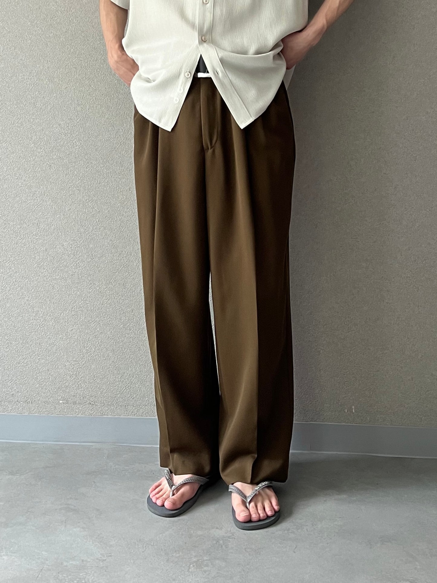 80's GIVENCHY wool slacks "Made in USA"