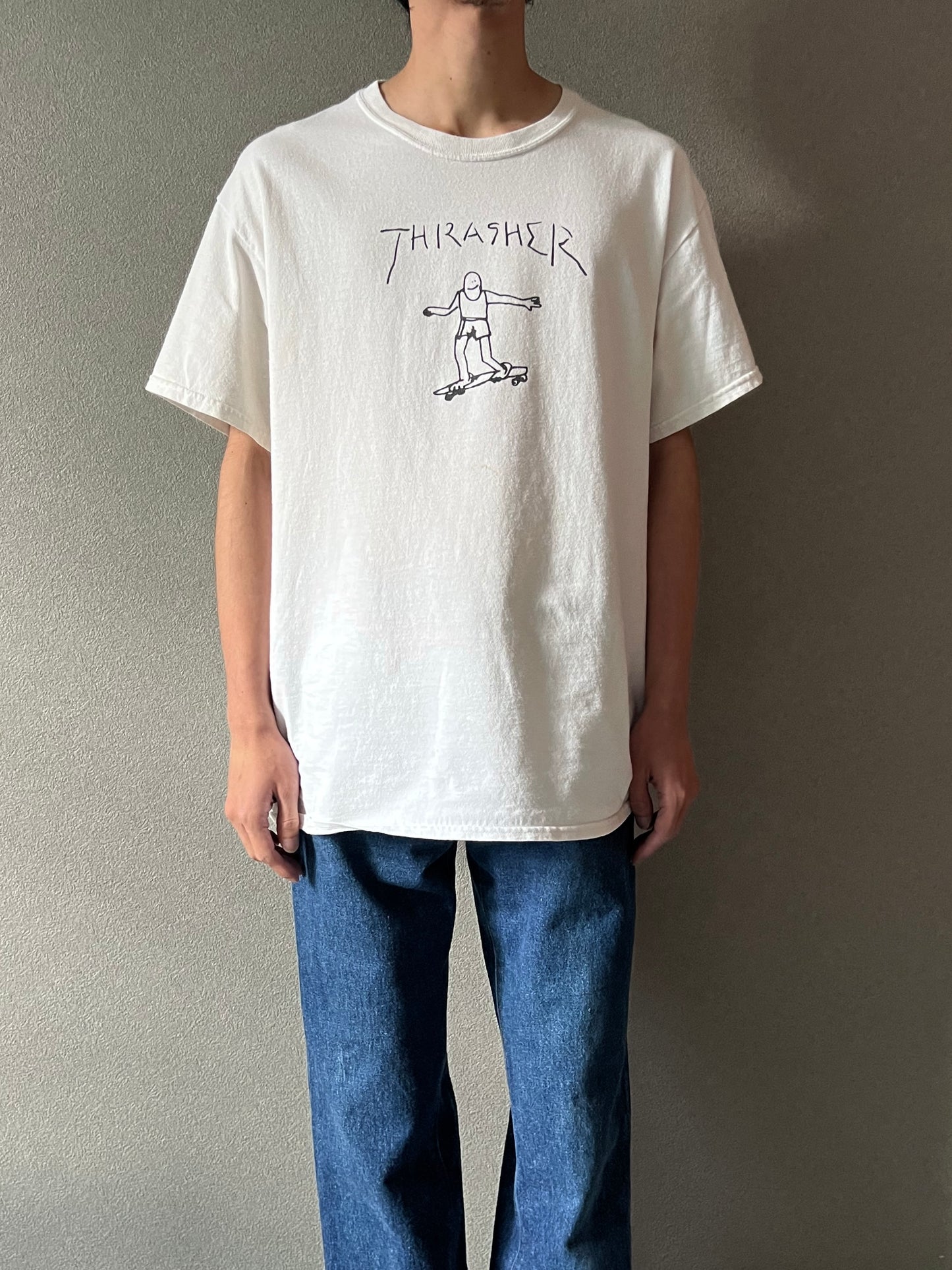 00's THRASHER skate t-shirt