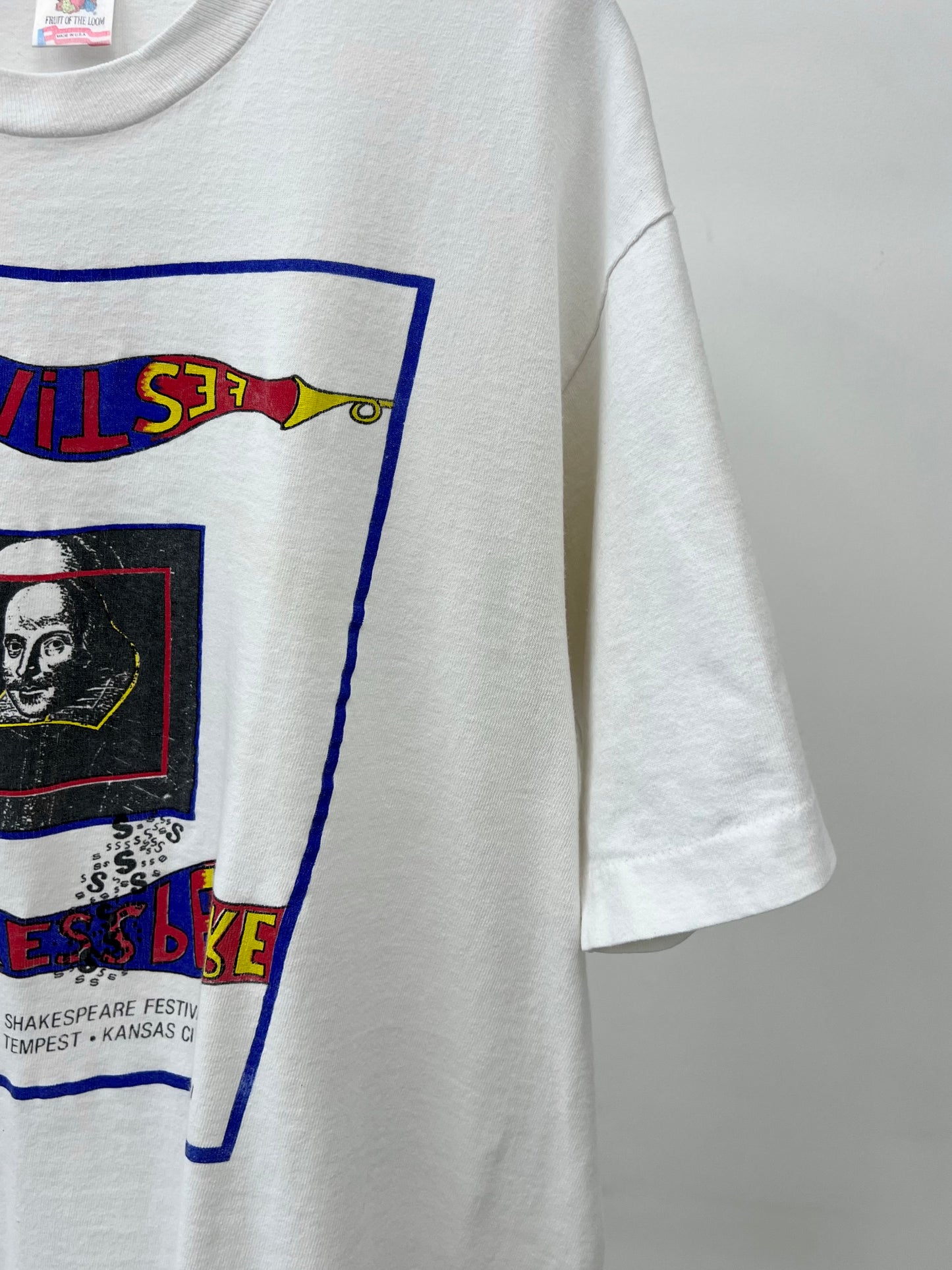 90's SHAKESPEARE FESTIVAL t-shirt "Made in USA"