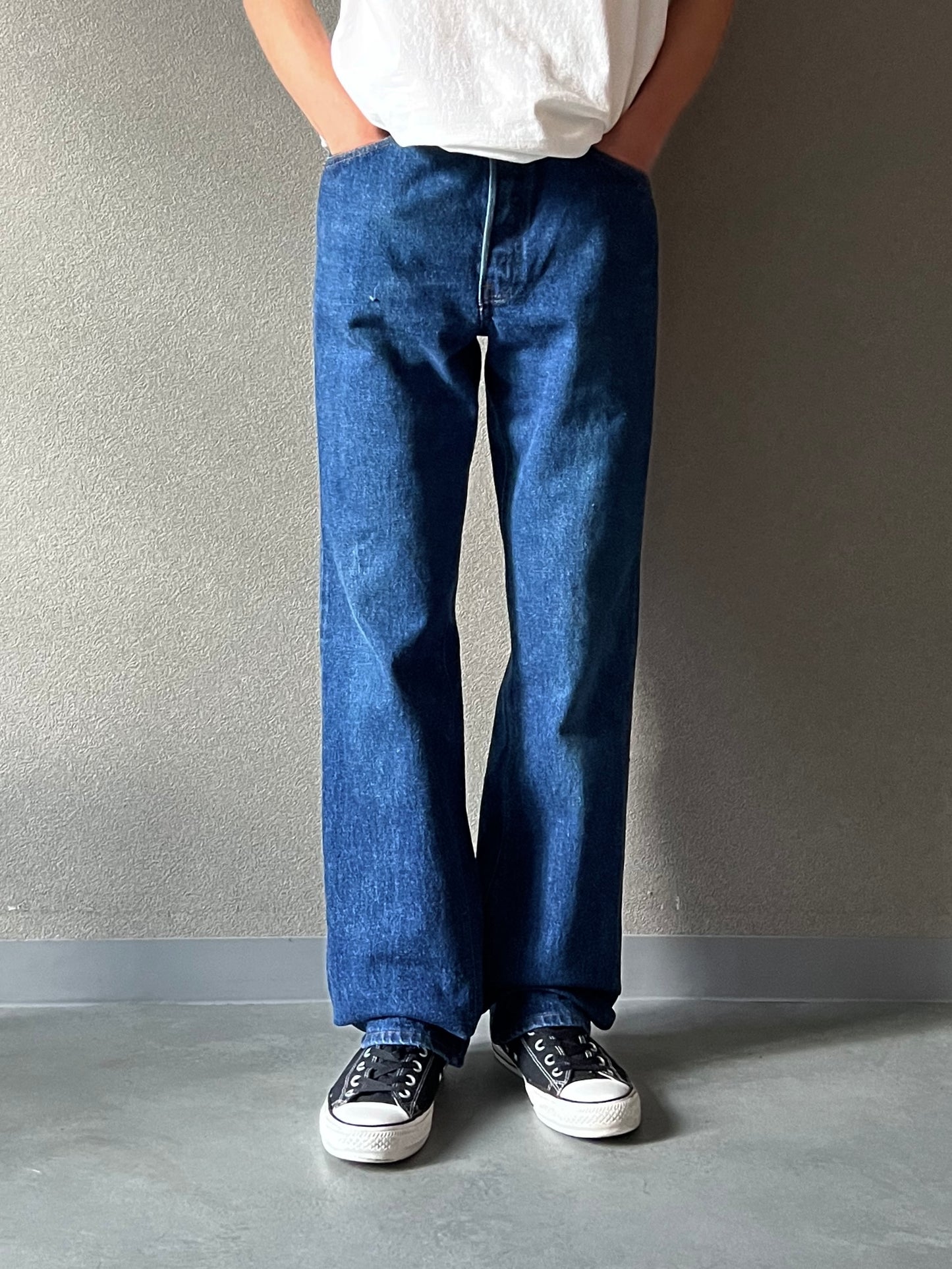 80's Levi's denim pants "Inseam Single"