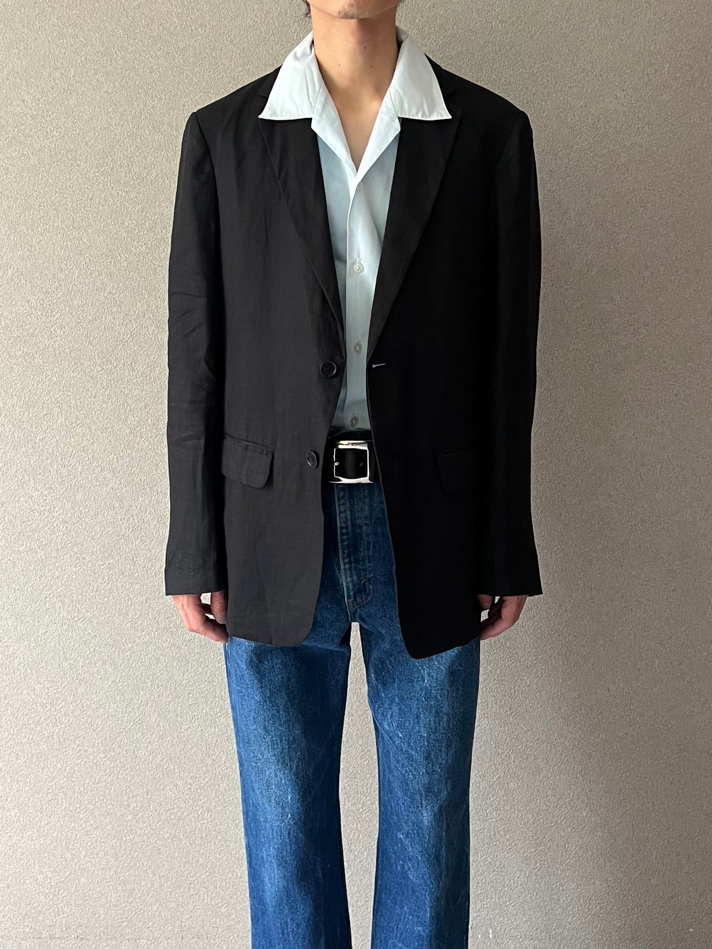00's Quince linen tailored jacket