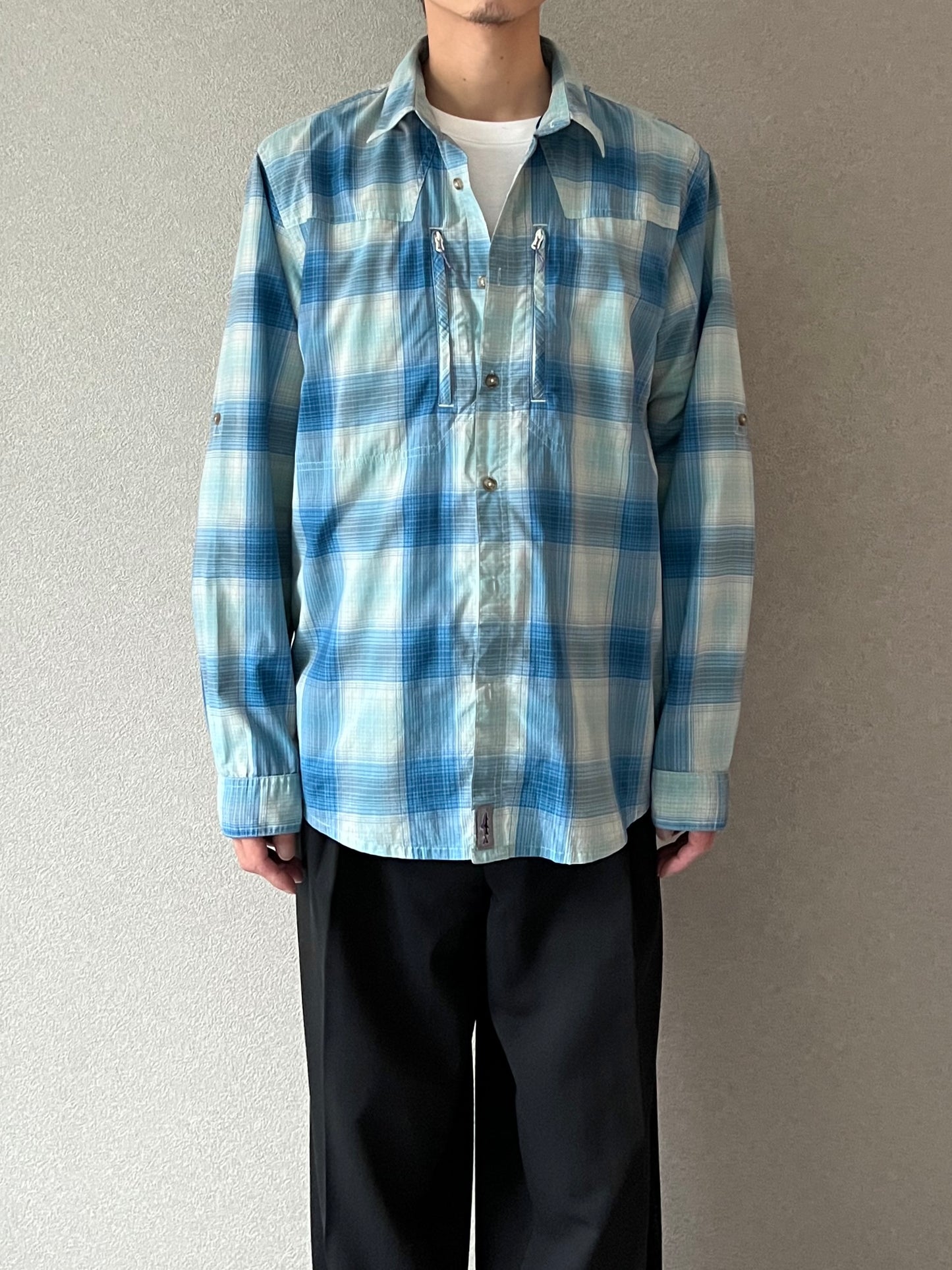 10's patagonia nylon shirt