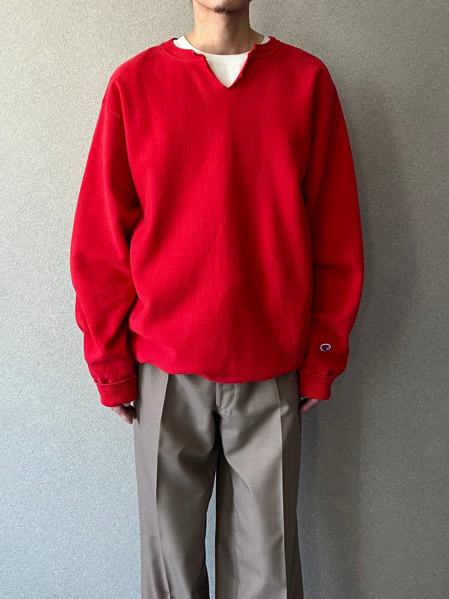 90's Champion REVERSE WEAVE sweater "No Eye"