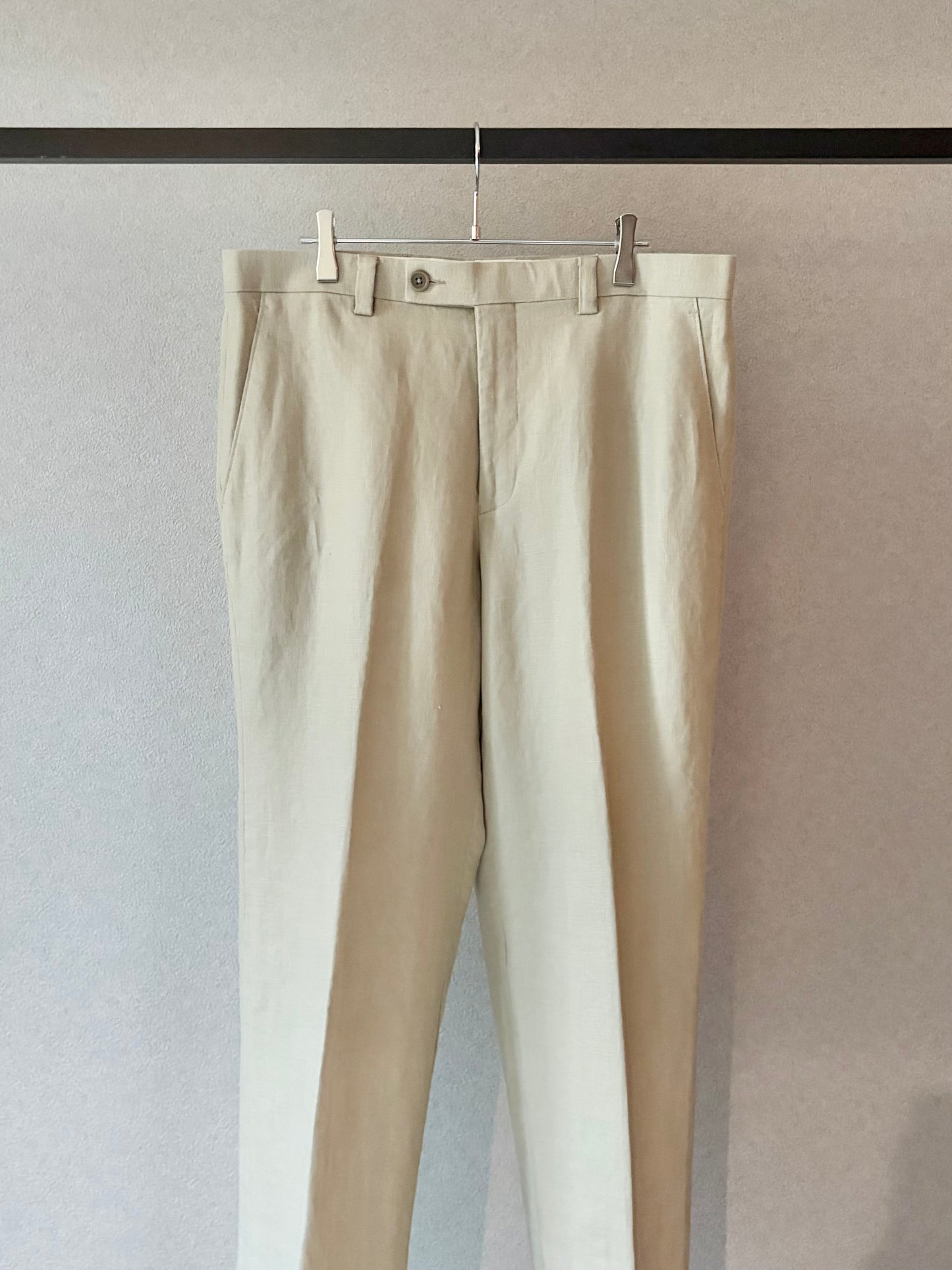 00's Calvin Klein linen slacks