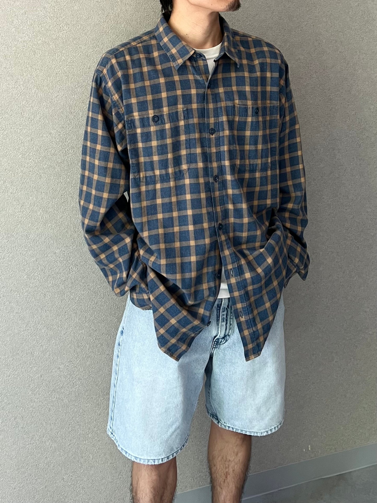 00's patagonia flannel shirt