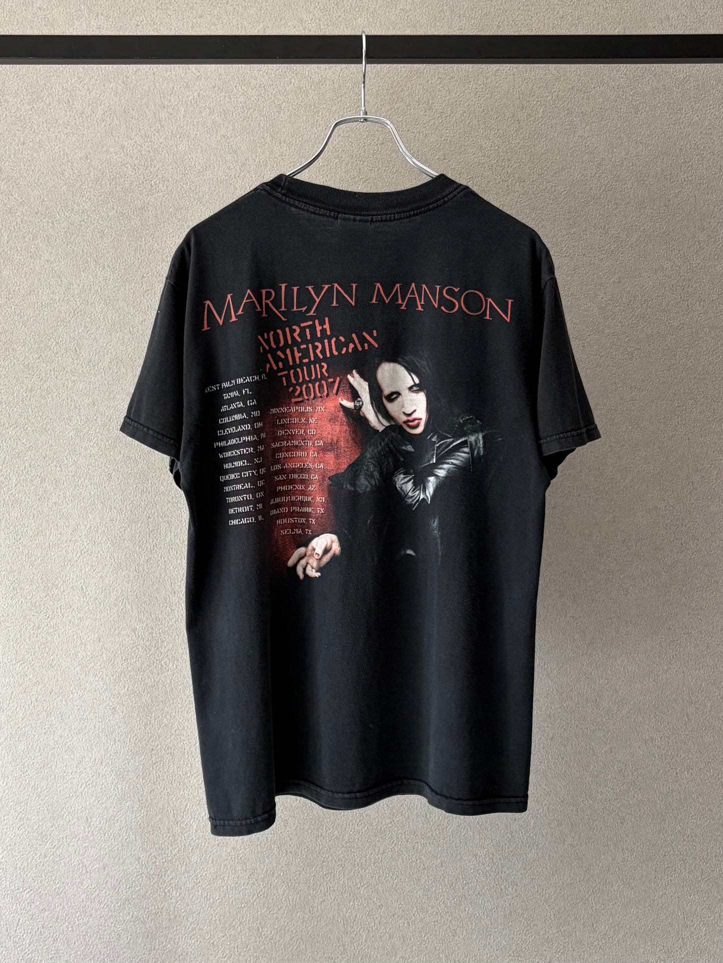00's MARILYN MANSON music t-shirt