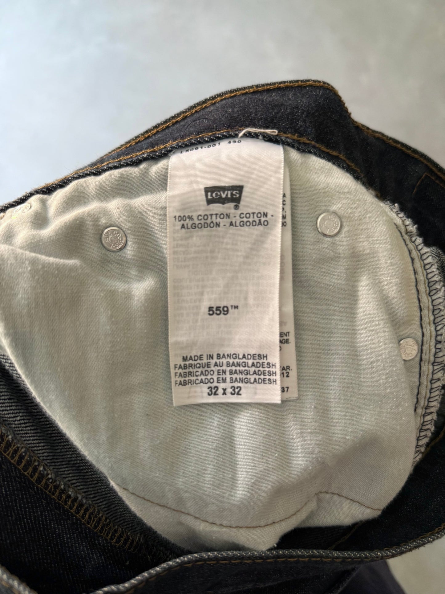 00's Levi's 559 denim pants