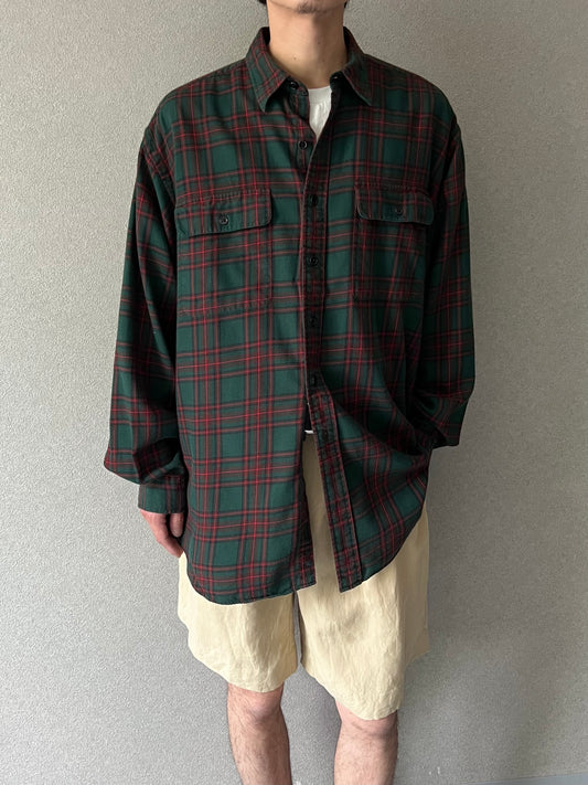 90's Polo Ralph Lauren cotton×wool shirt "WHITFEILD"
