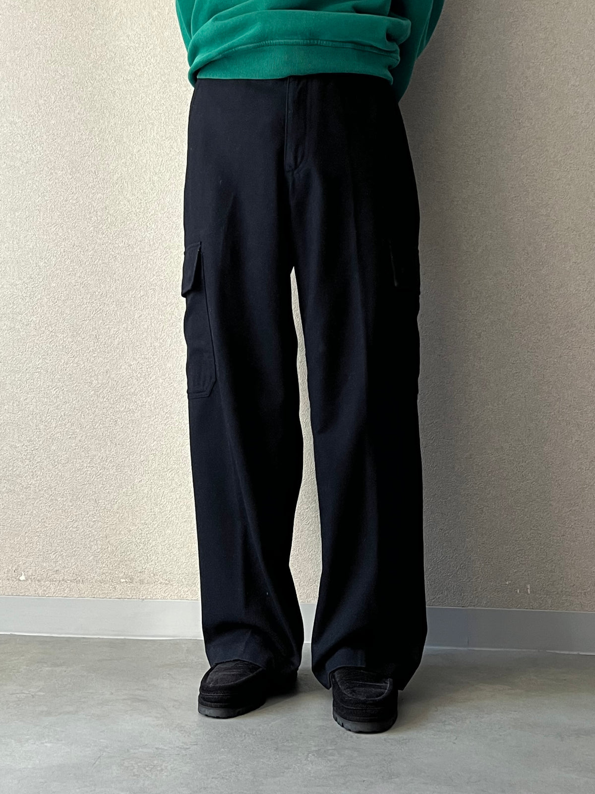 00's GAP wool flannel cargo slacks