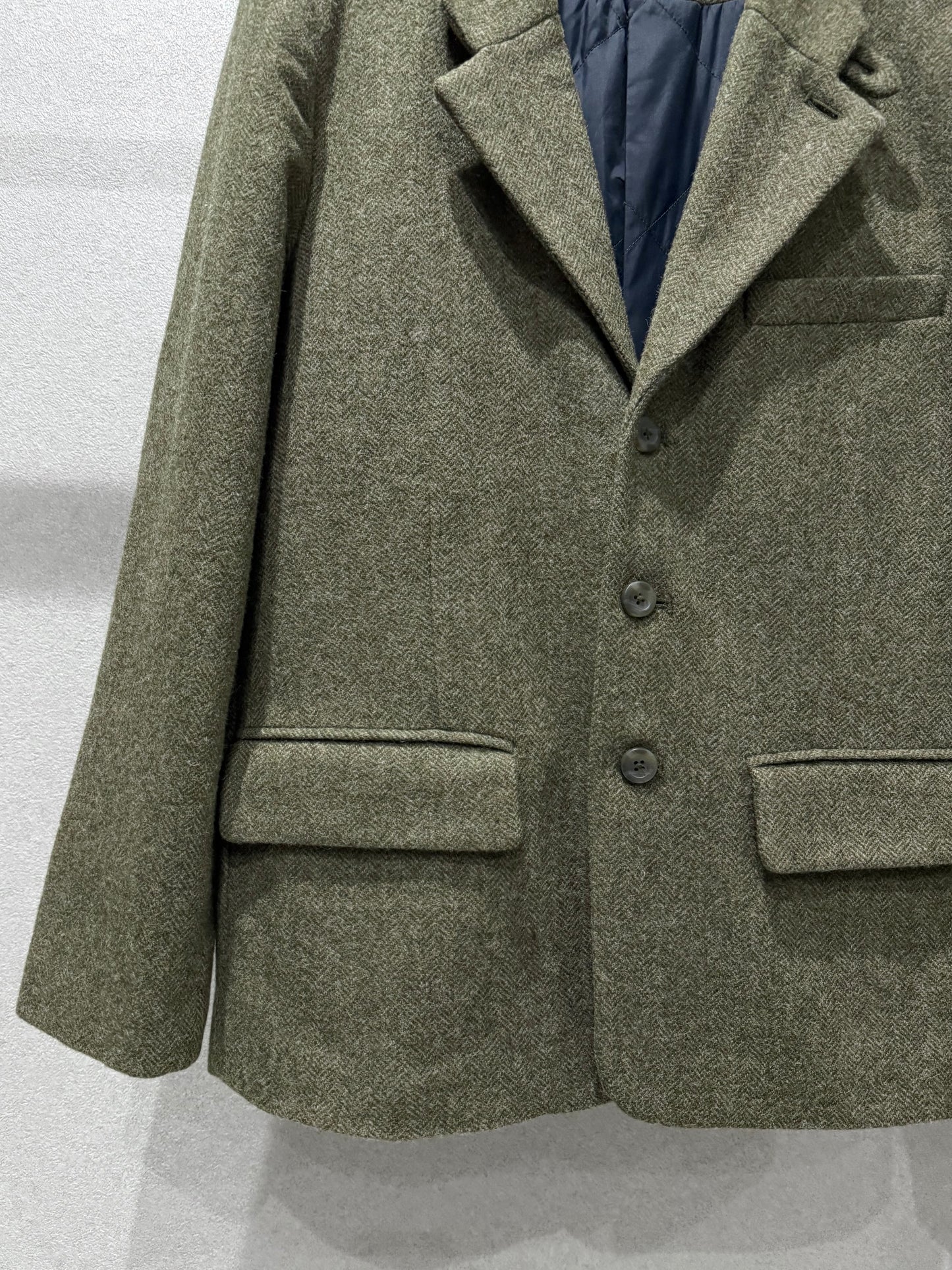 00's L.L.Bean insulation tweed jacket