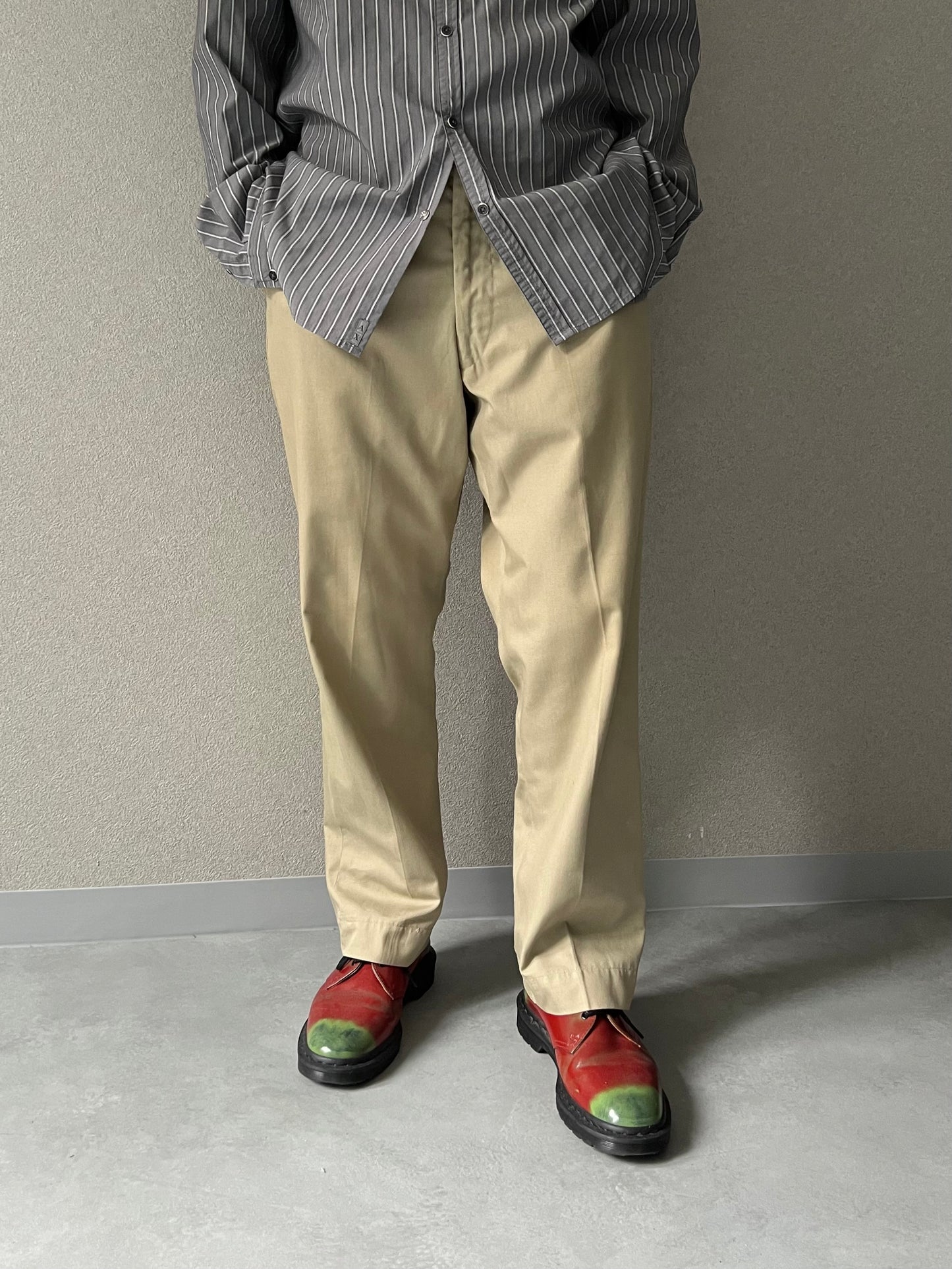 80's U.S.ARMY chino pants