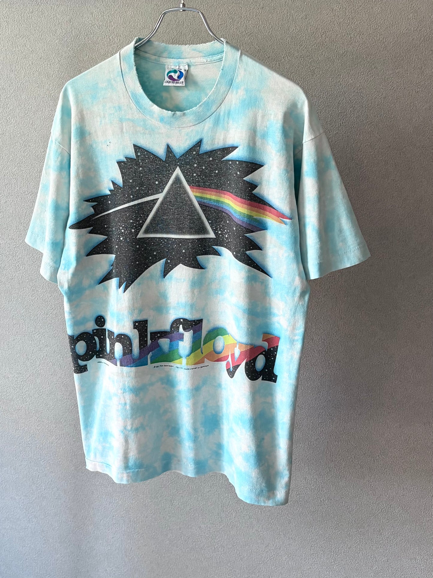 90's Pink Floyd x LIQUID BLUE t-shirt "Made in USA"
