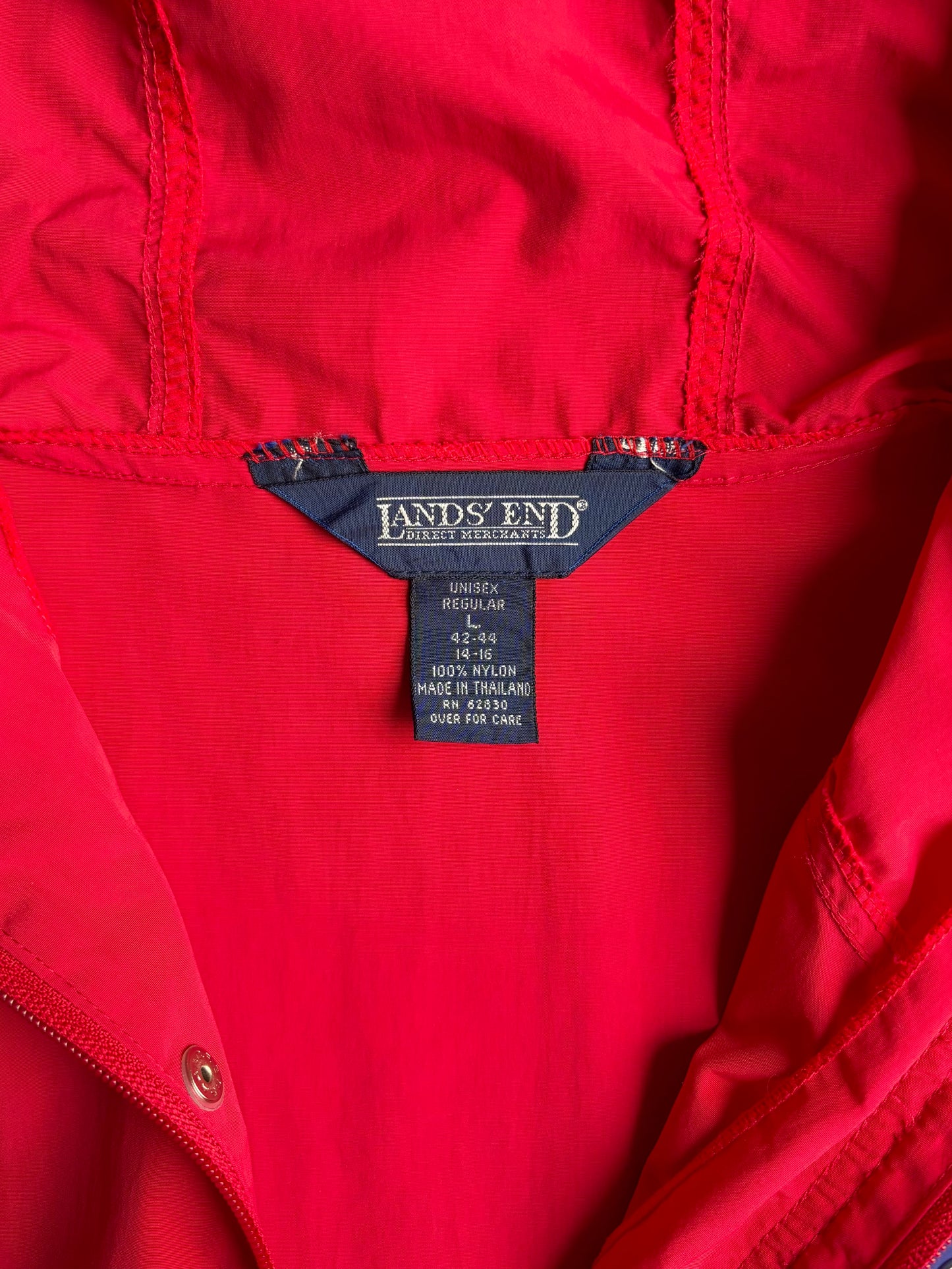 90's LANDS'END nylon anorak