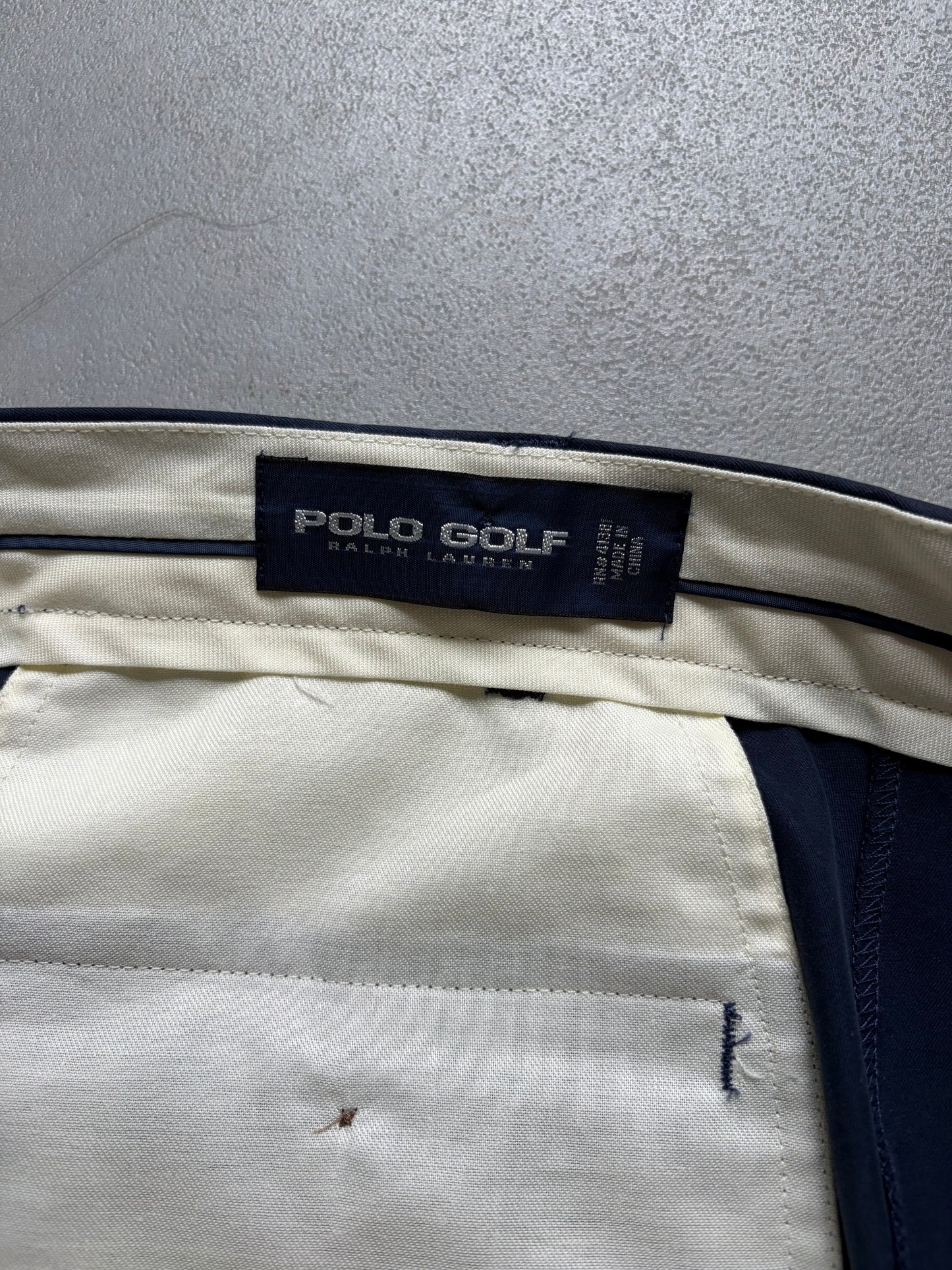 90's POLO GOLF silk×cotton slacks "DEAD STOCK"