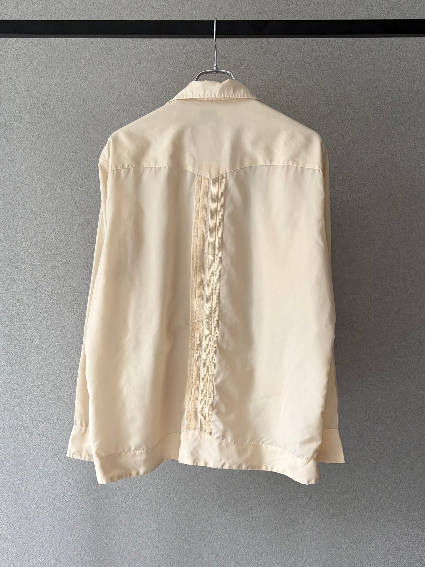80's Mayalan L/S guayabera shirt