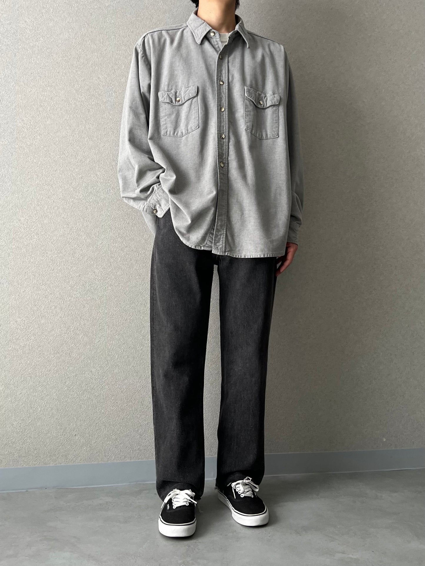 90's Levi's 501 yarn dyed denim pants "Made in USA"