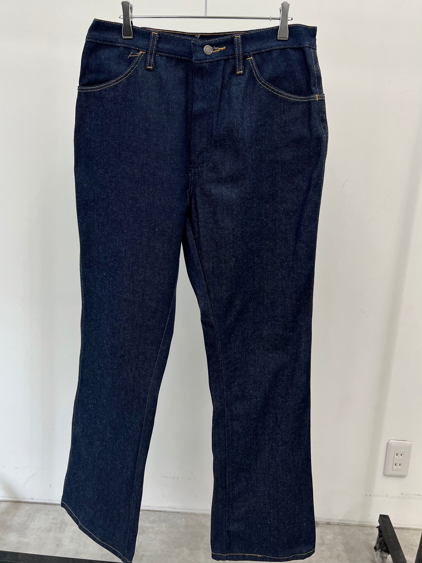 90's RUSTLER denim pants "DEAD STOCK"