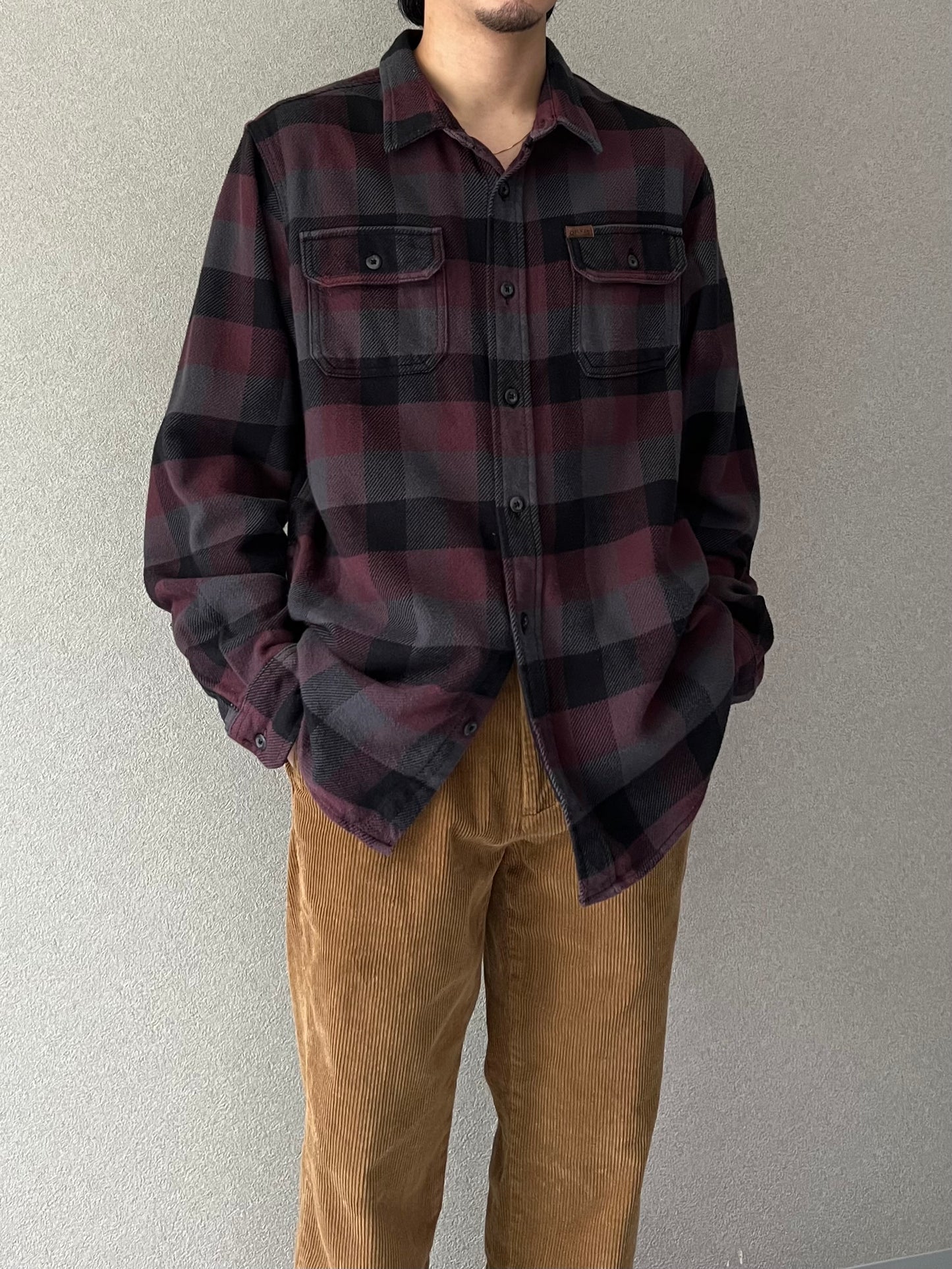 00's ORVIS flannel shirt