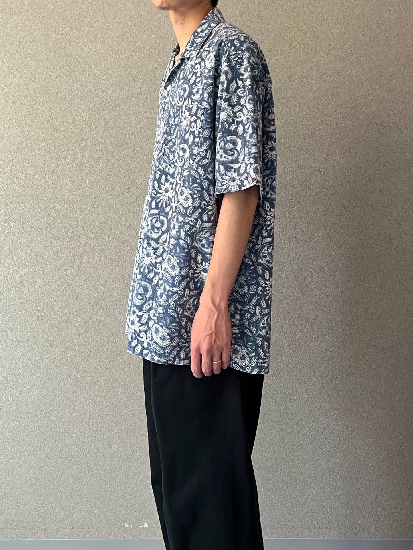 90's Polo Ralph Lauren open collar shirt "CALDWELL"