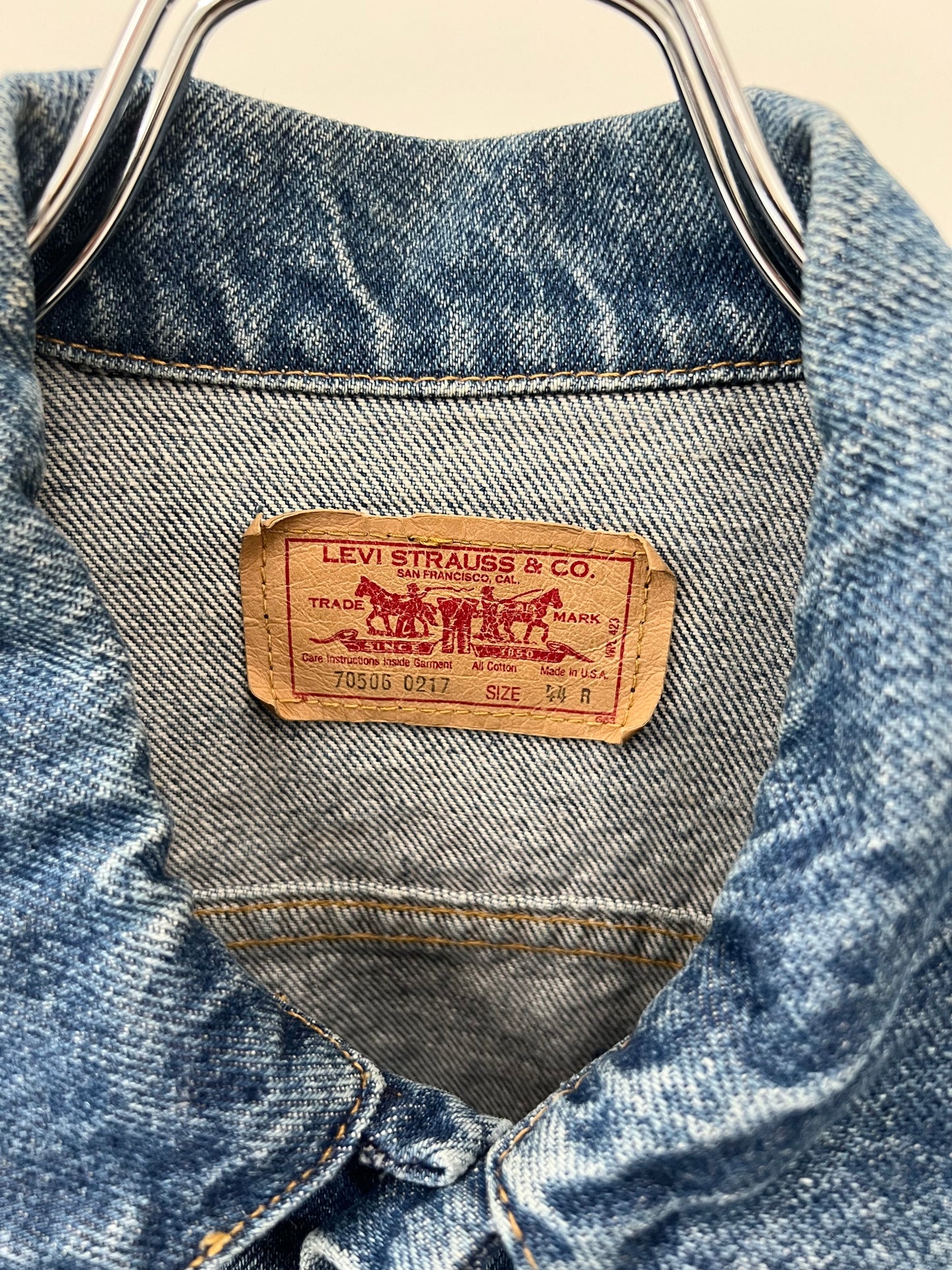 80's Levi's 70506 denim jacket