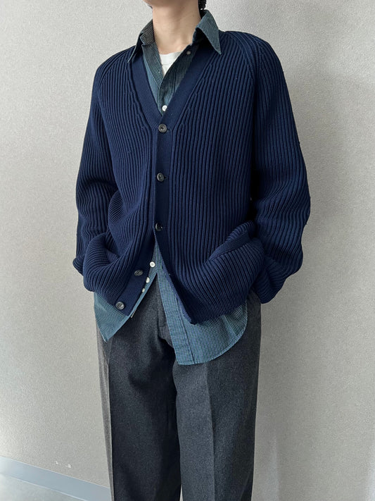 UNKNOWN wool knit cardigan