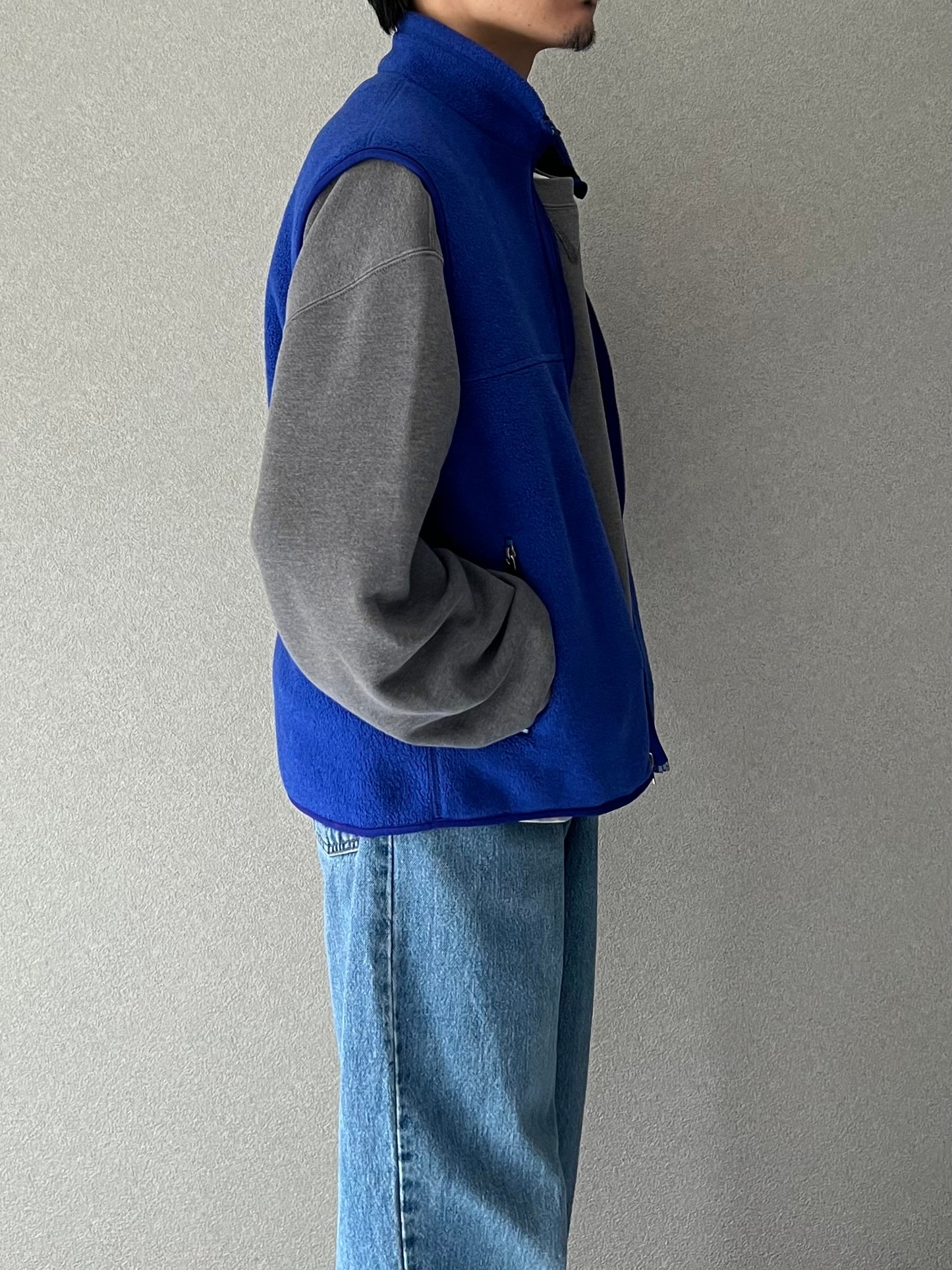 90's patagonia fleece vest "Made in USA"