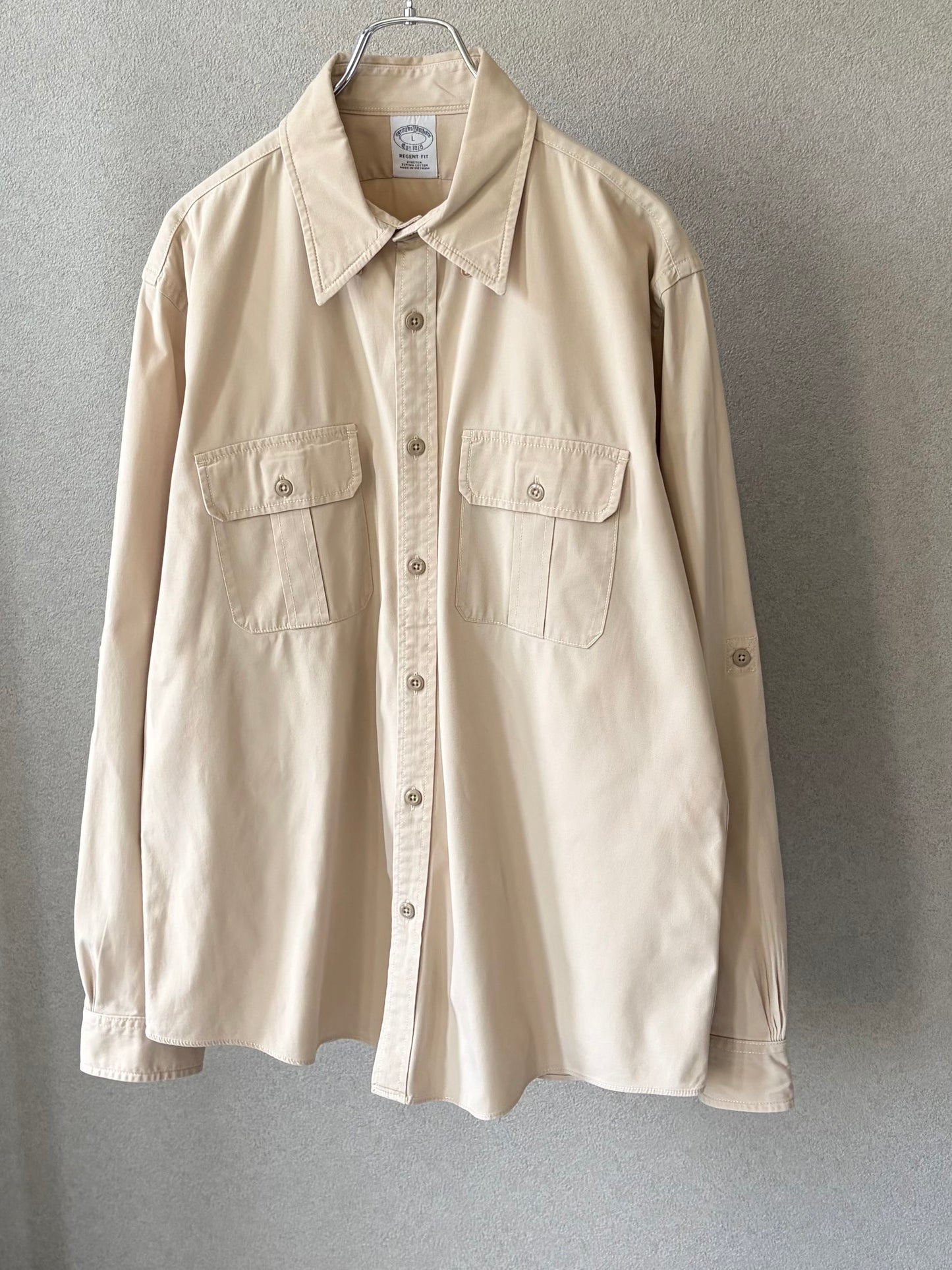 00's Brooks Brothers safari shirt