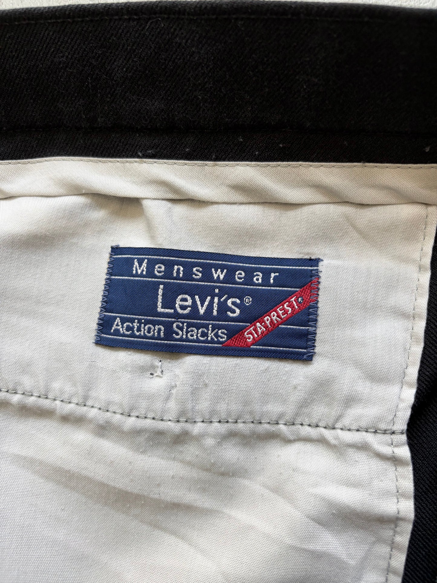 80's Levi's action slacks