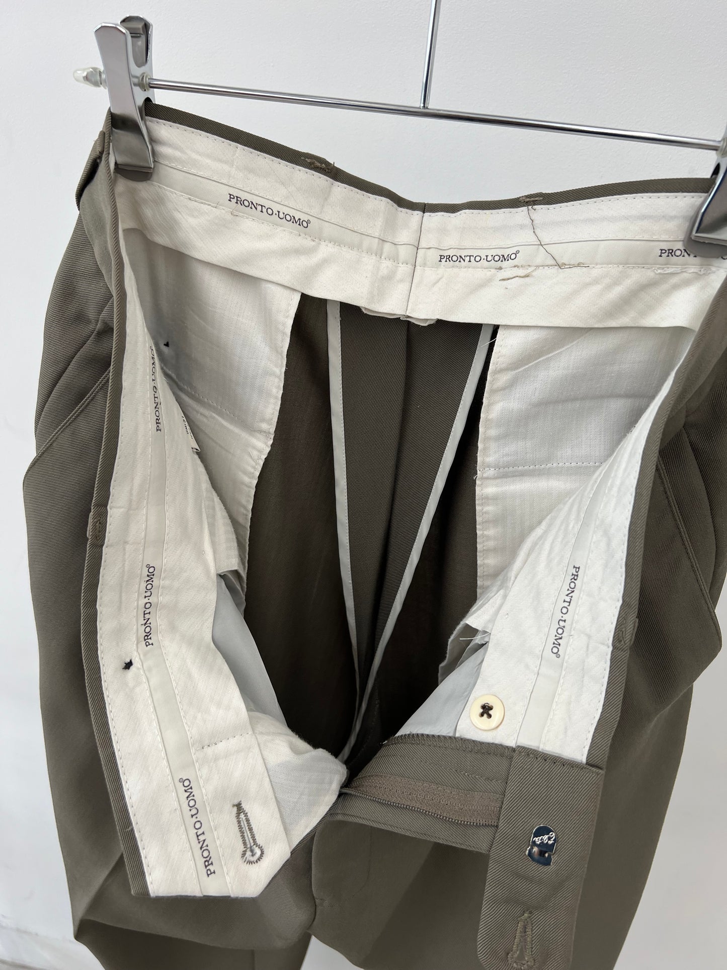 00's PRONT-UOMO wool slacks
