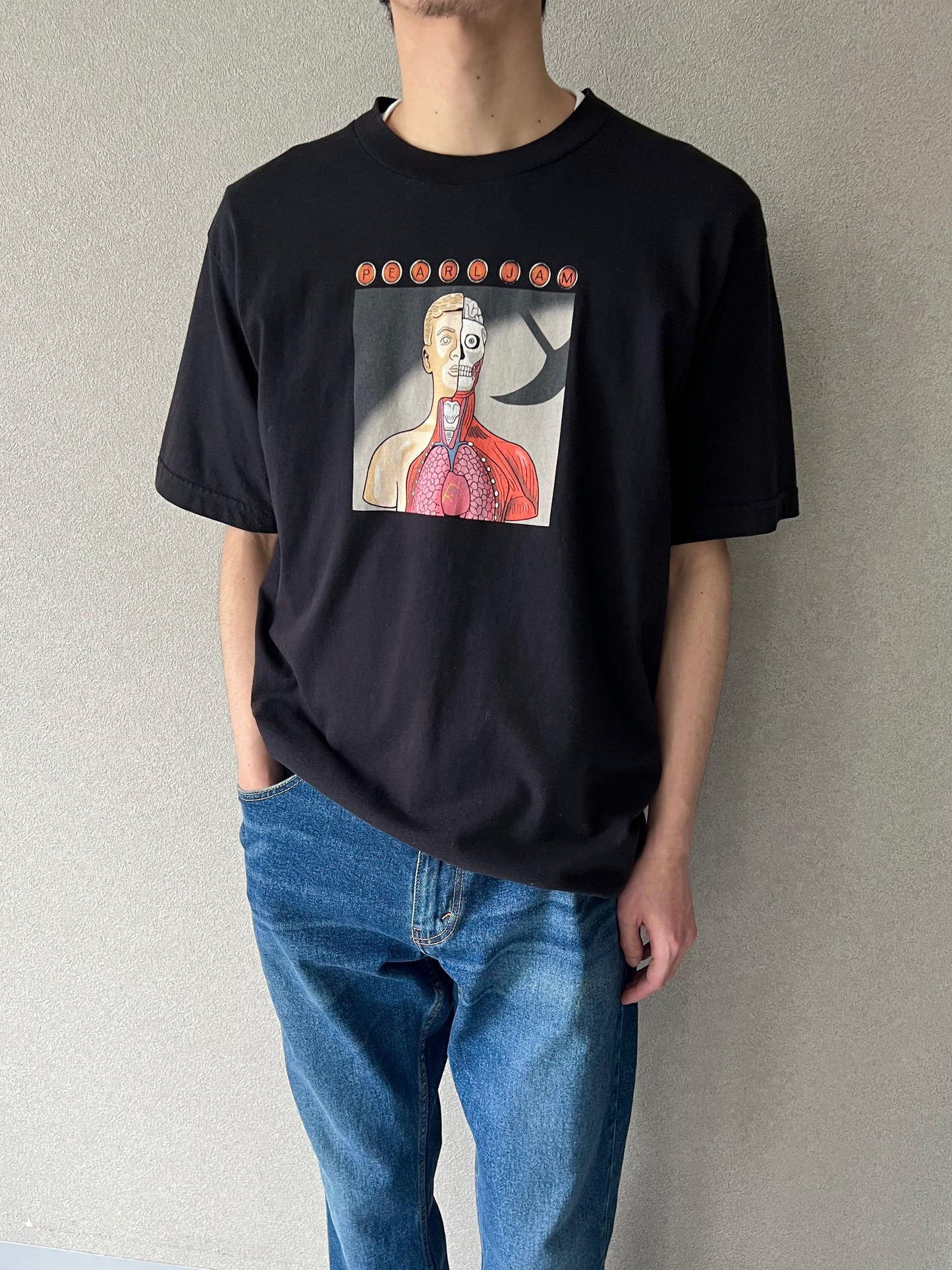 90's〜 PEARL JAM music t-shirt "Made in USA"