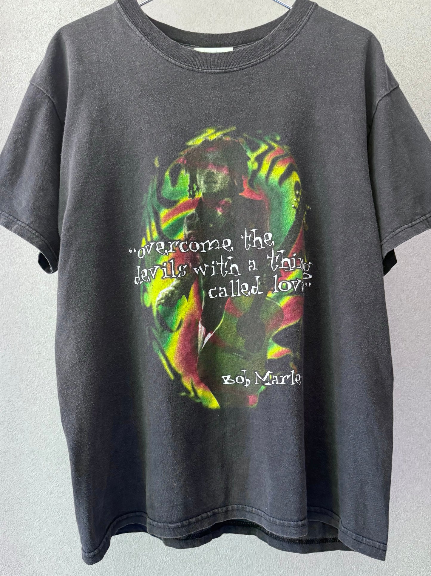 00's BOB MARLEY music t-shirt