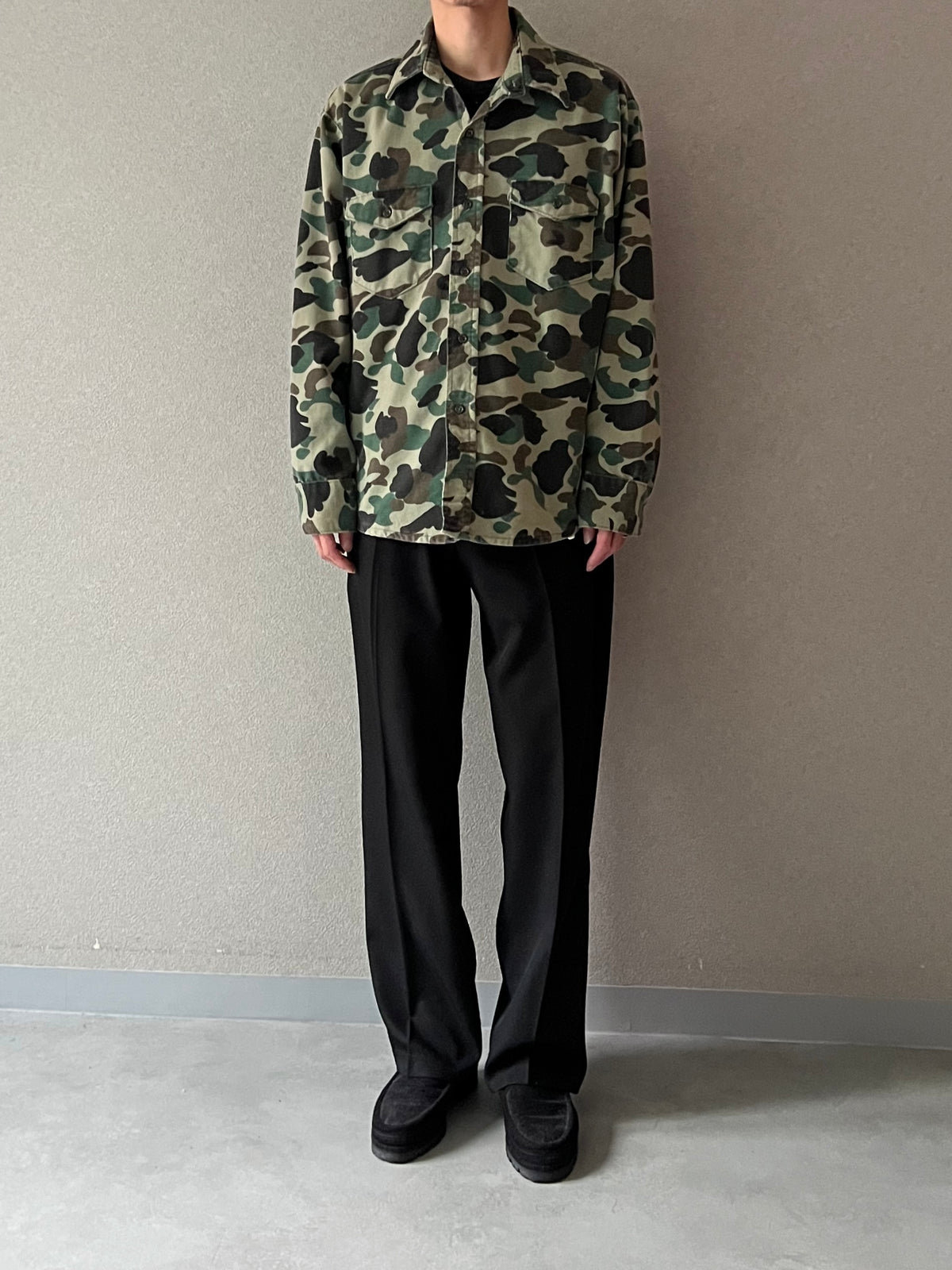 70's〜 JIM CATFISH HUNTER chamois cloth shirt
