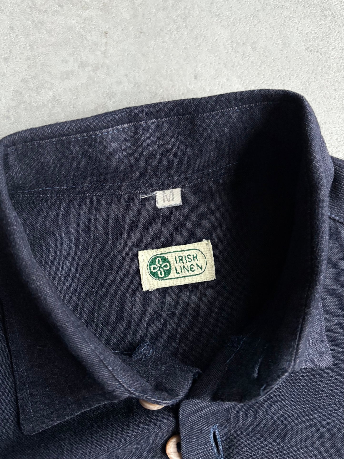UNKNOWN irish linen shirt