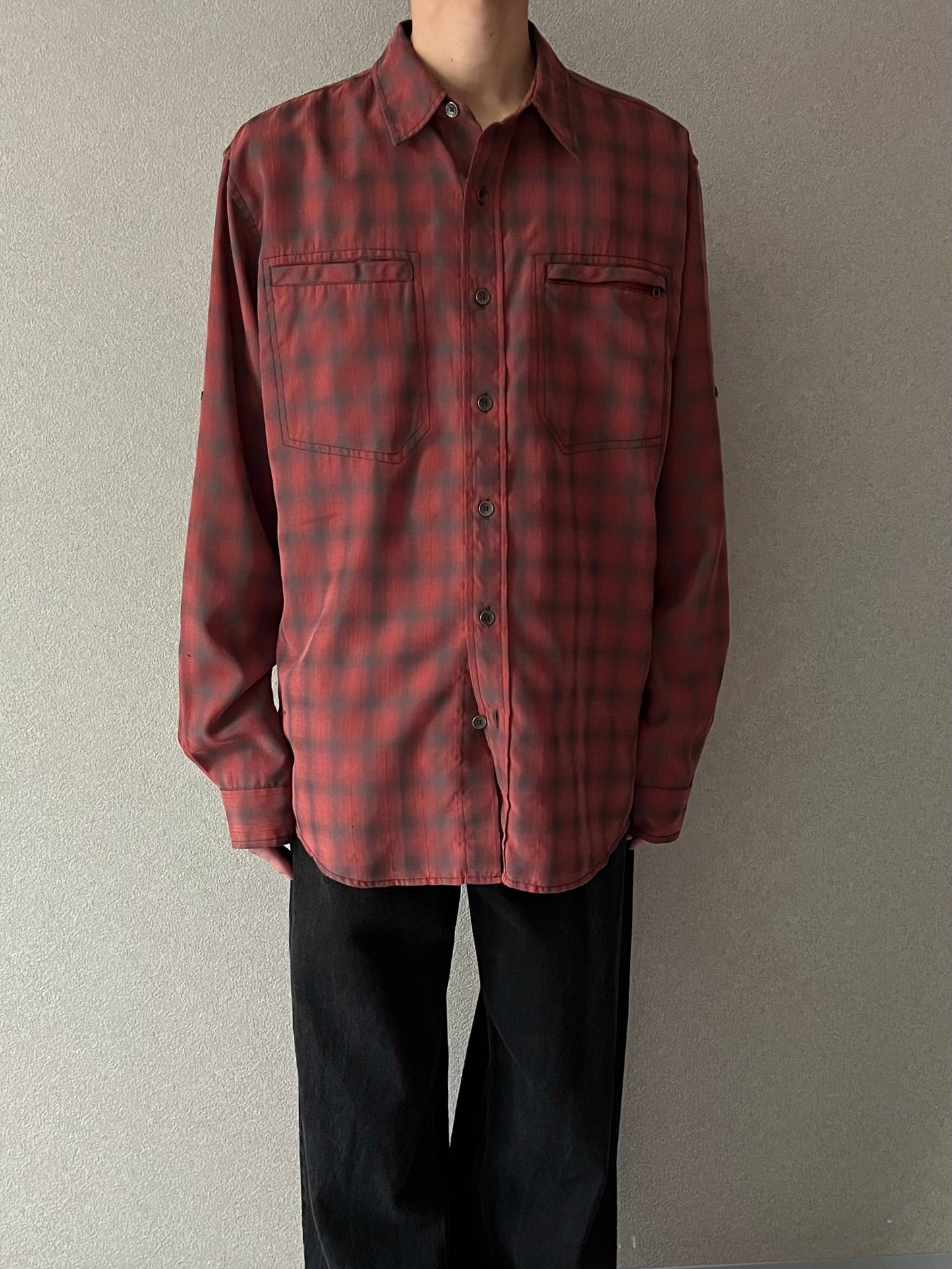00's Royal Robbins rayon shirt