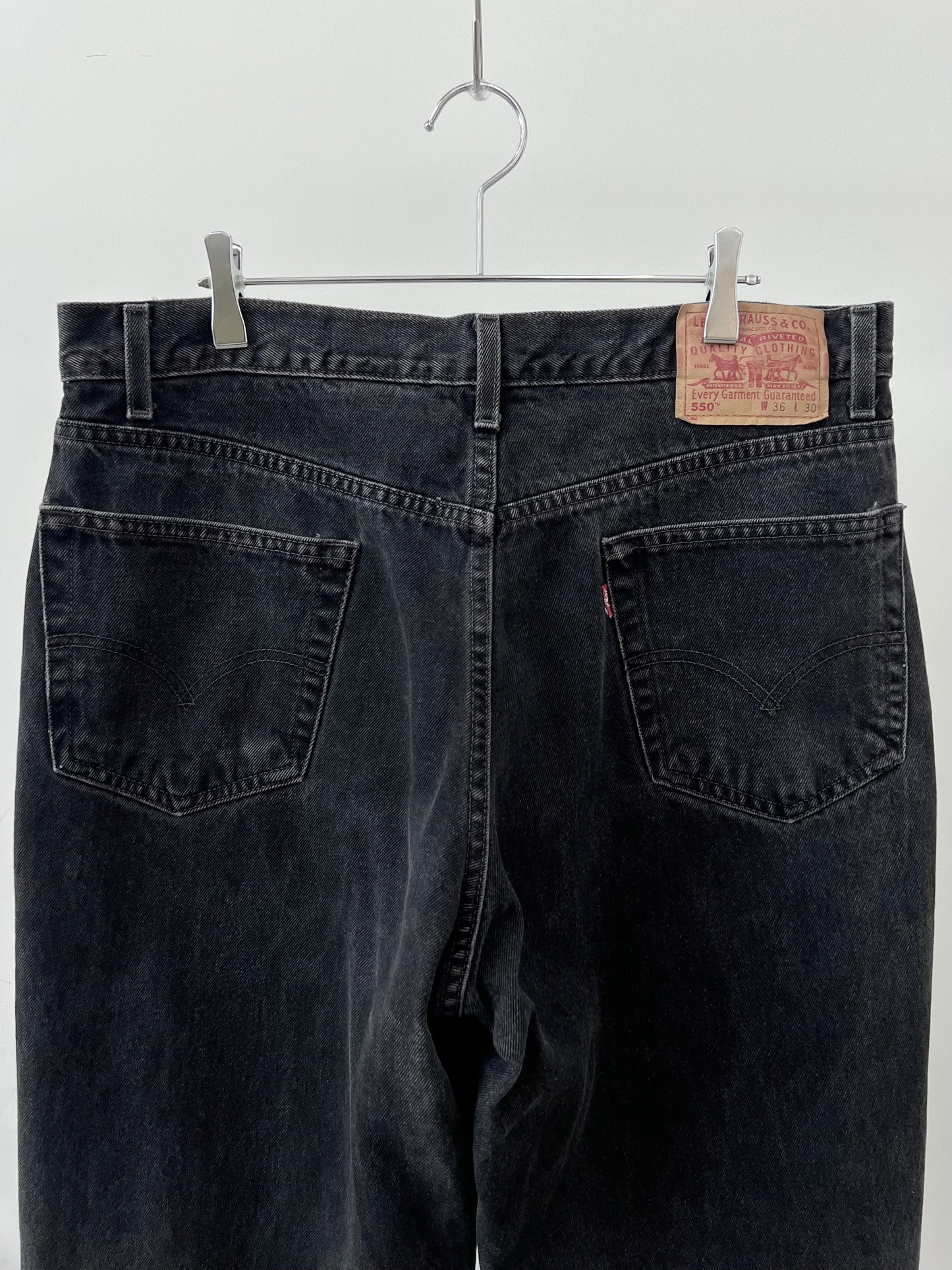 90's Levi's 550 denim pants "Made in GUATEMALA"