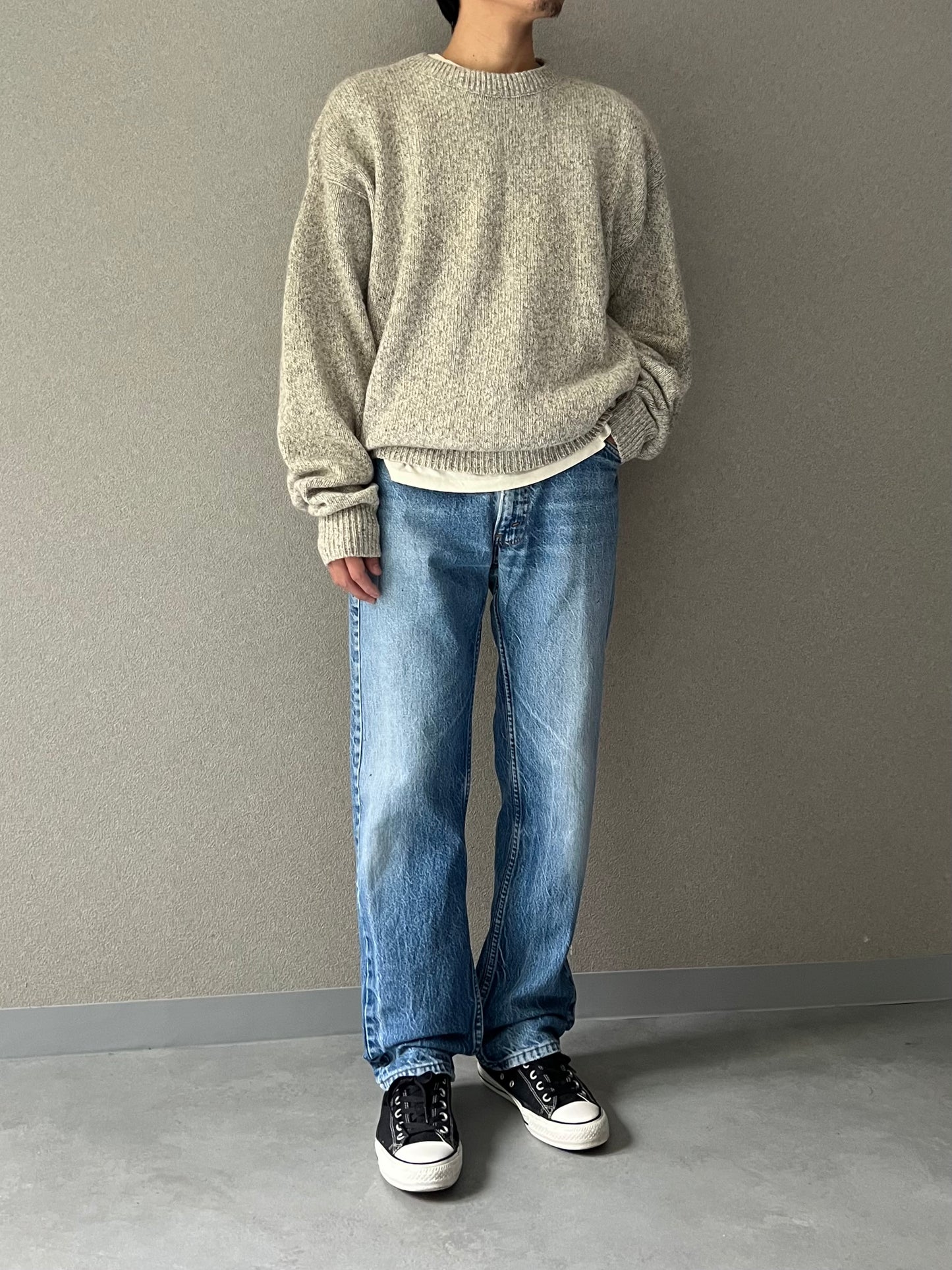 80's Eddie Bauer knit sweater "Made in USA"