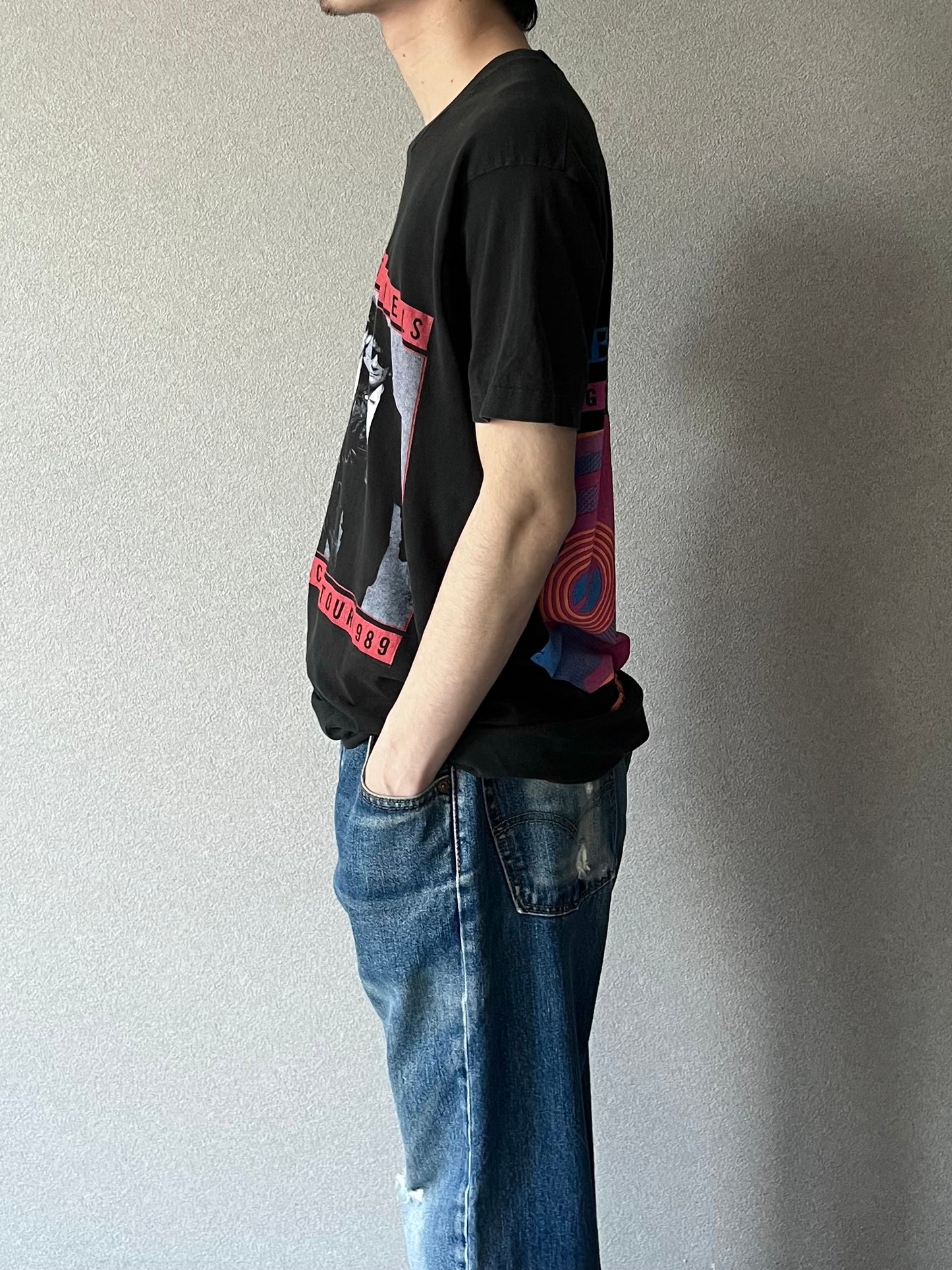 80's Rolling Stones music t-shirt "Made in USA"