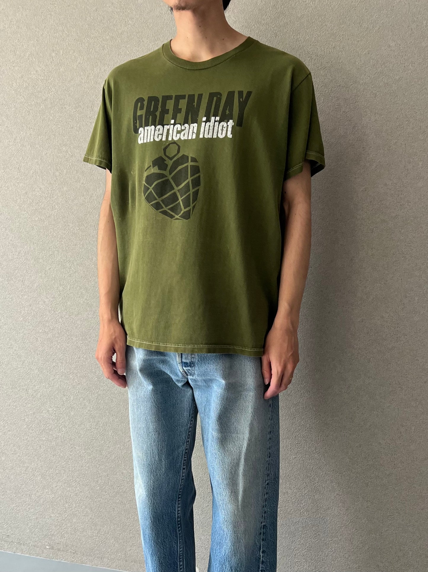 00's GREEN DAY music t-shirt