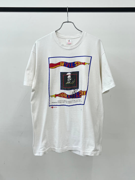 90's SHAKESPEARE FESTIVAL t-shirt "Made in USA"