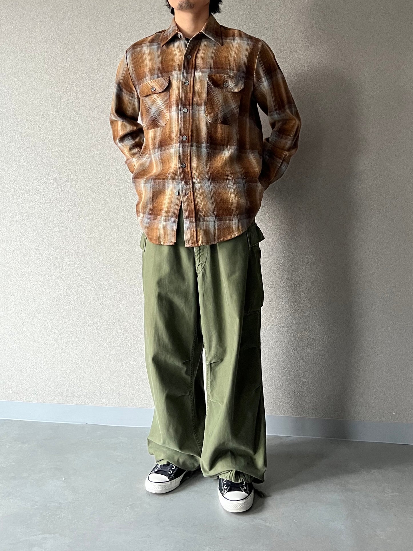 70's〜 OZARK TRAIL acryl shirt