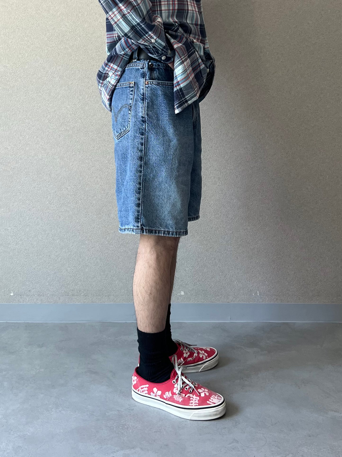 00's Levi's 550 denim shorts