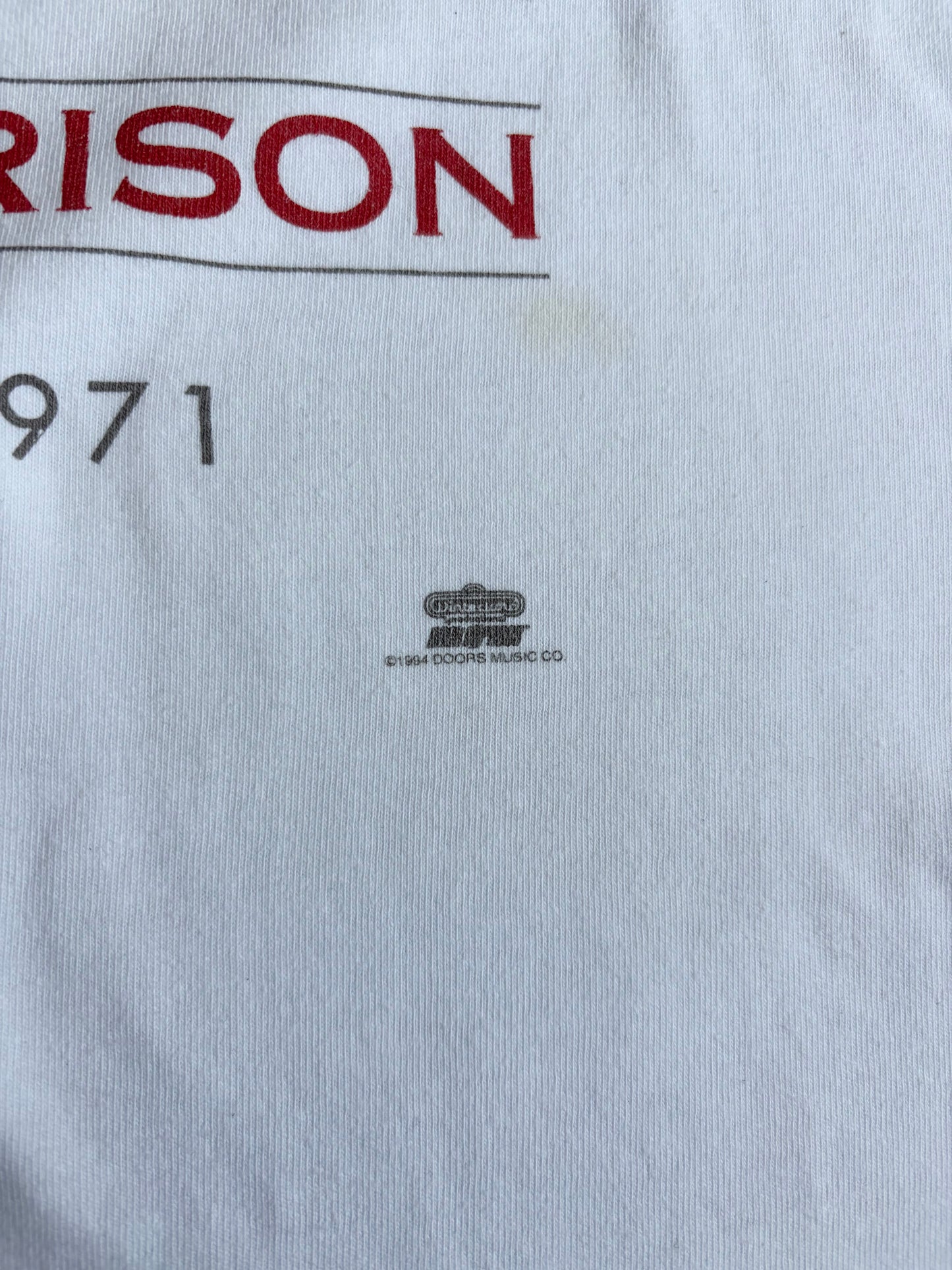 90's JIM MORRISON music t-shirt "Made in USA"