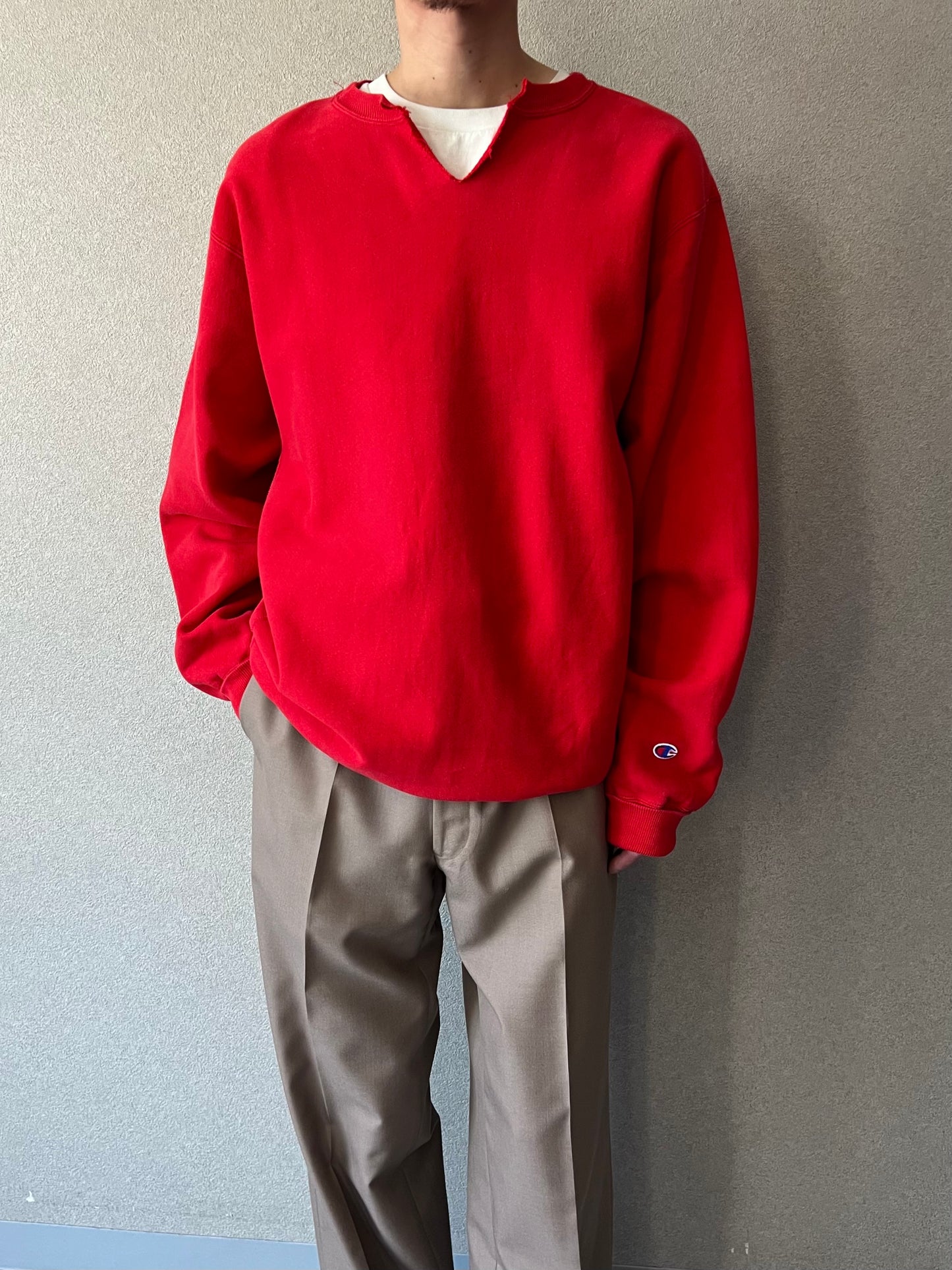 90's Champion REVERSE WEAVE sweater "No Eye"