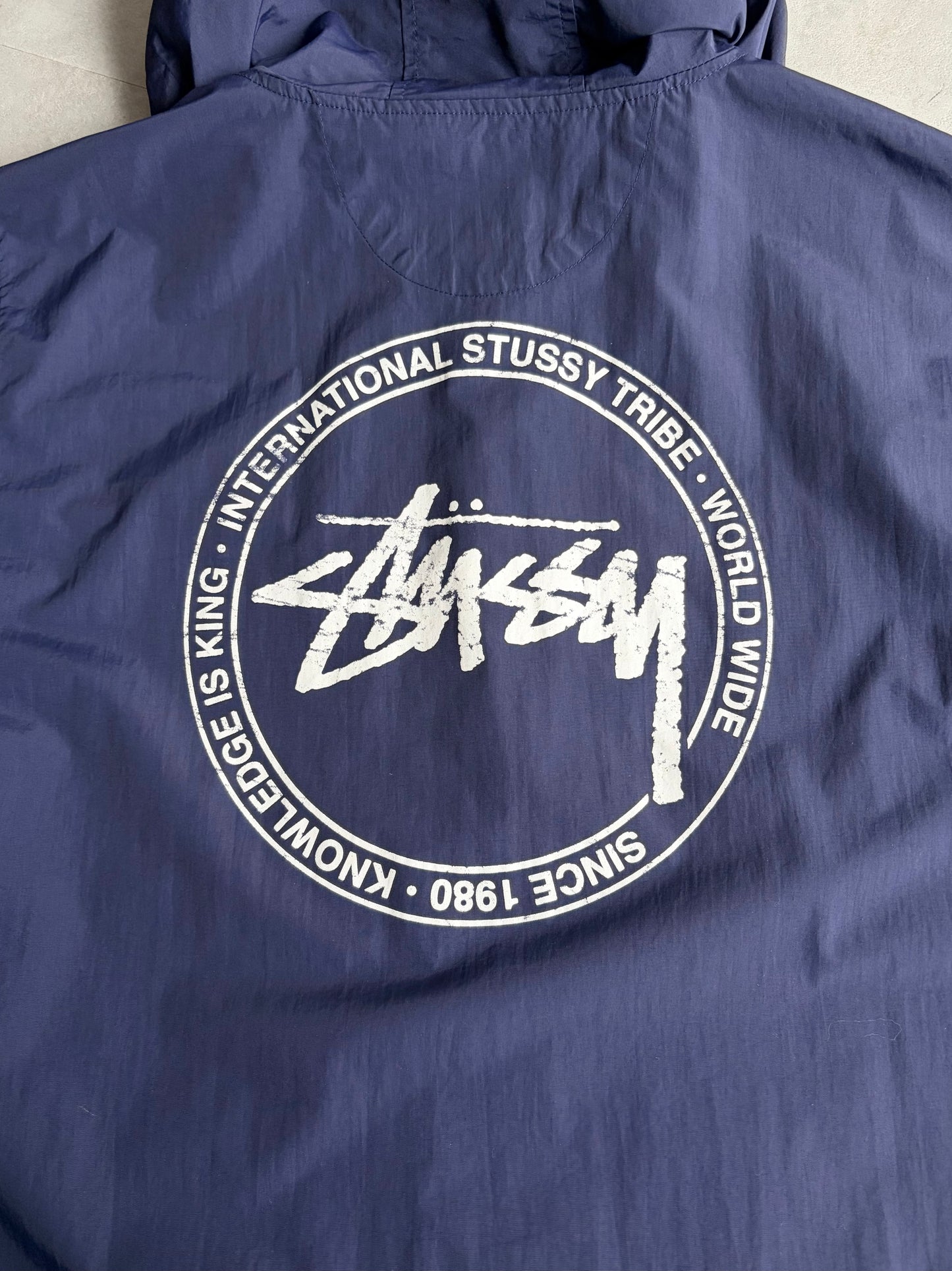 stussy nylon coat