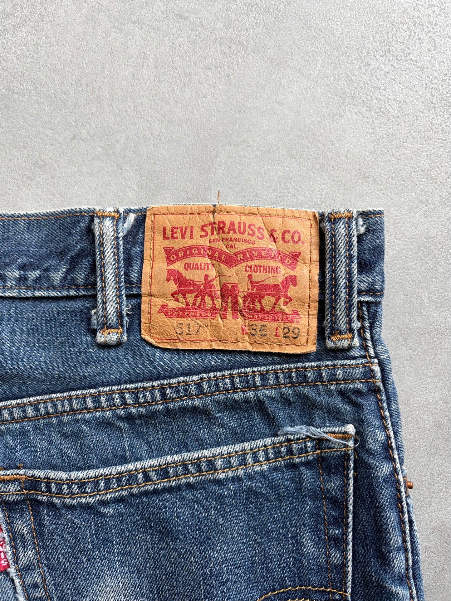 00's Levi's 517 denim pants
