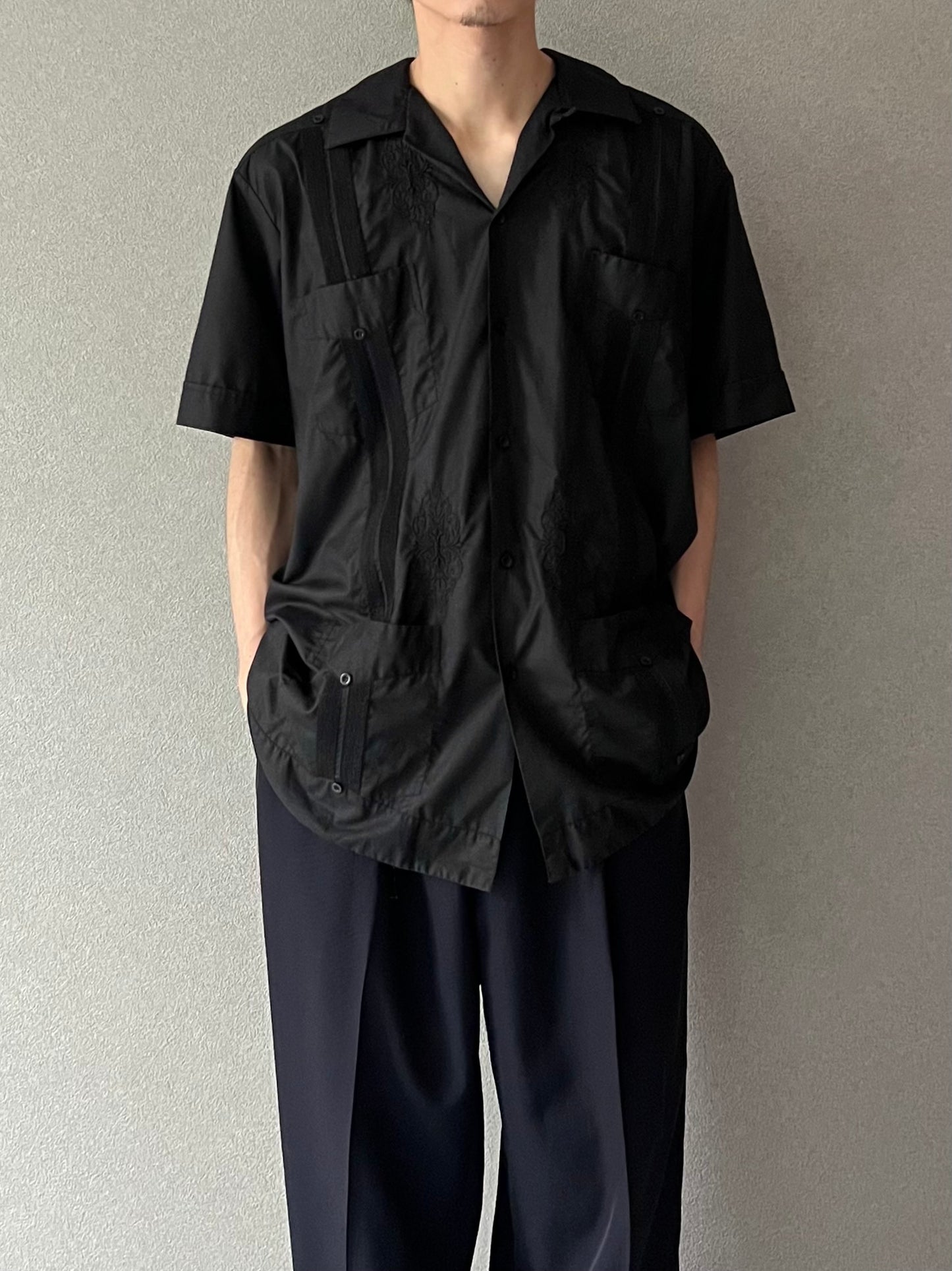 80's Yucateca guayabera shirt